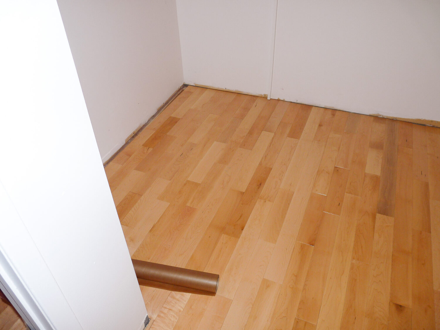 DIY Maple Hardwood Floors