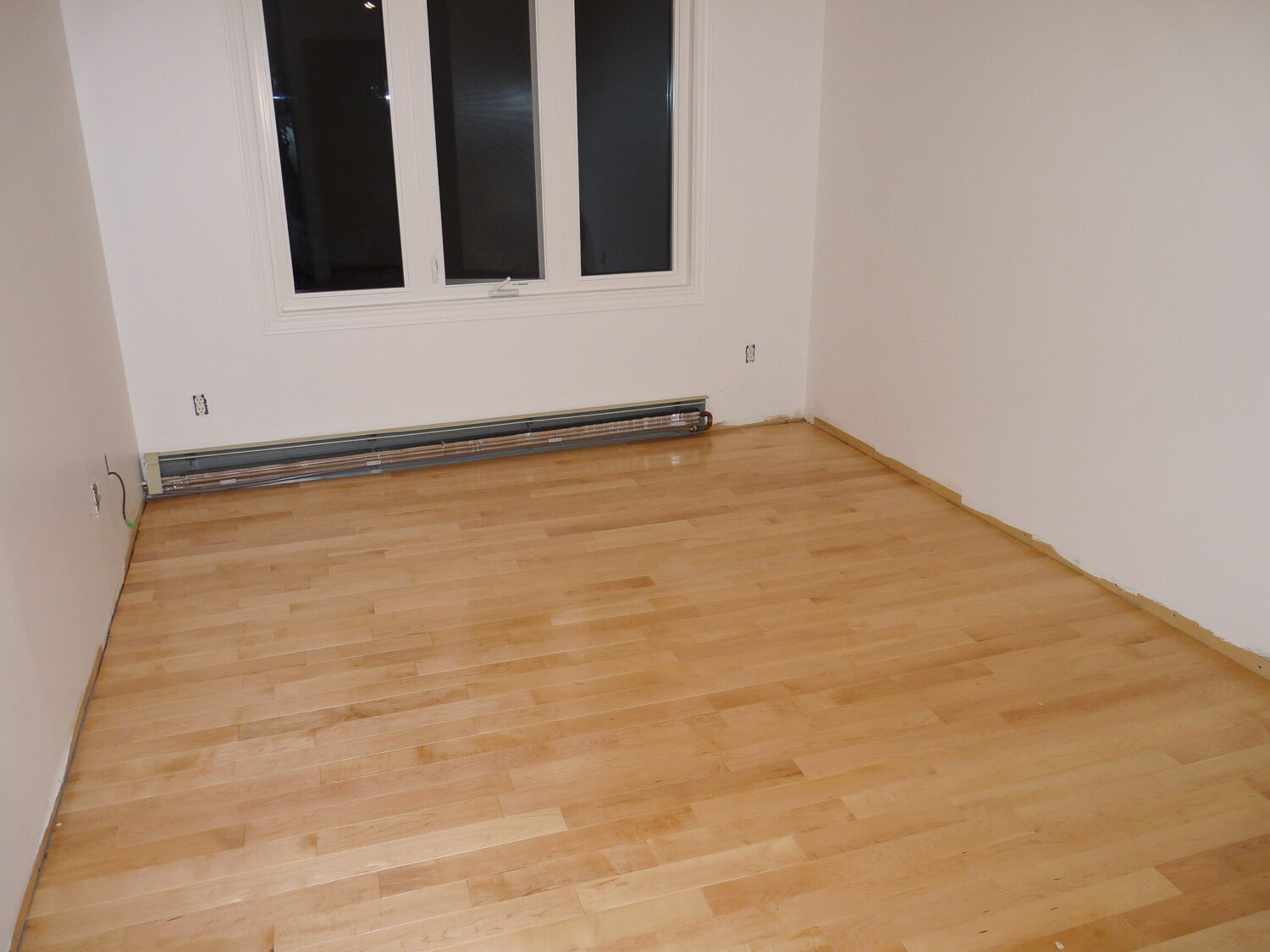 Replacing Carpet with Hardwood Floors - AFTER