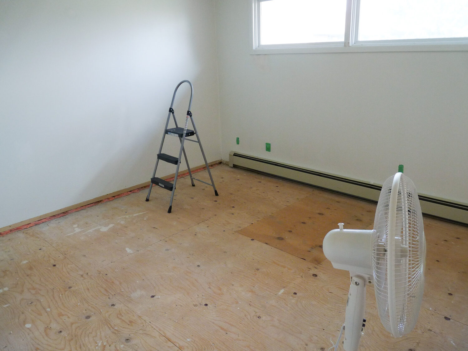 Replacing Carpeting with DIY Hardwood Flooring - Progress