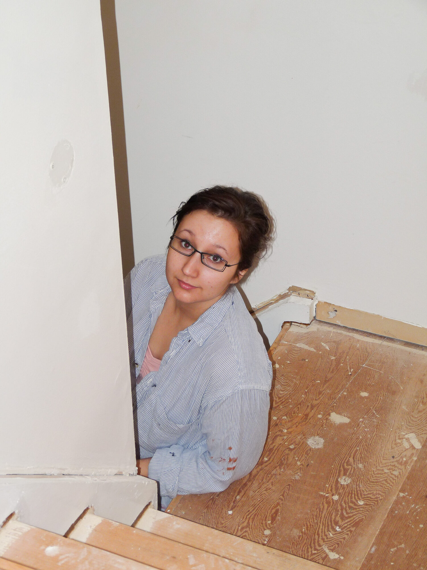 Replacing Carpeting with DIY Hardwood Flooring - Progress