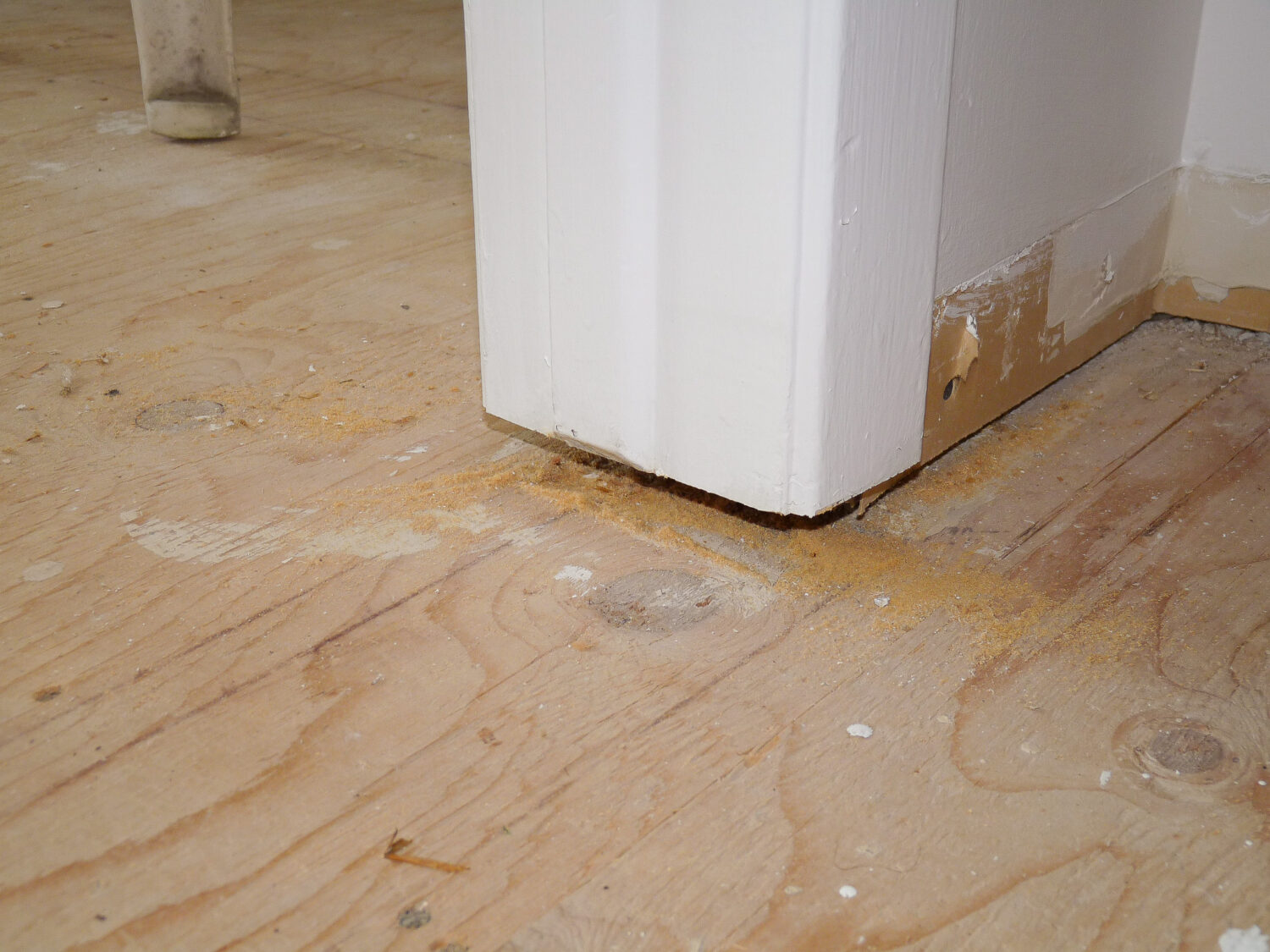 Trimming Around Door Frames When Installing Hardwood