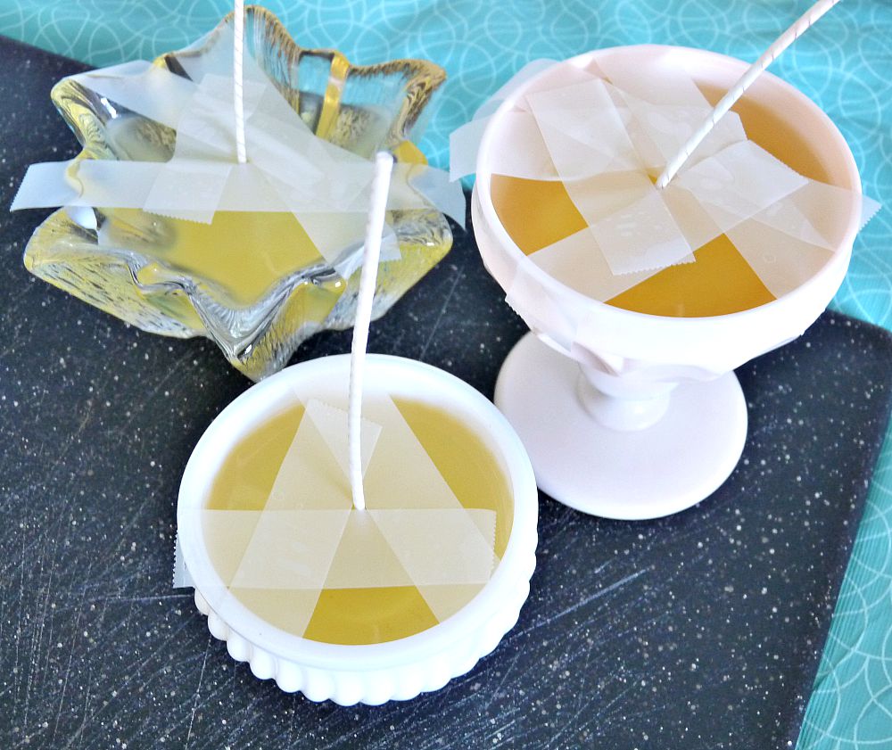 How to Keep Candle Wicks Upright