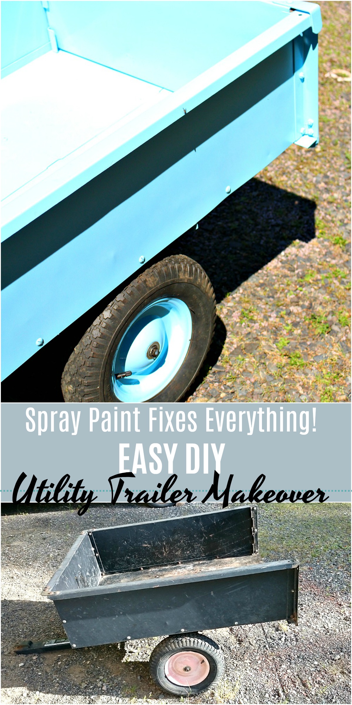 How to paint utility trailer