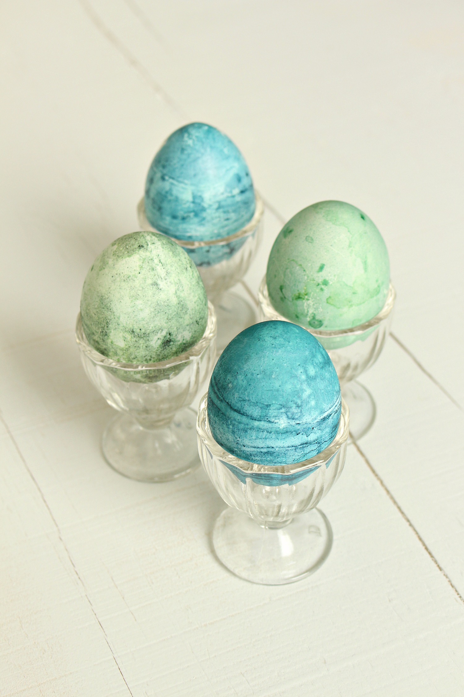 Blue and Green Egg Dye