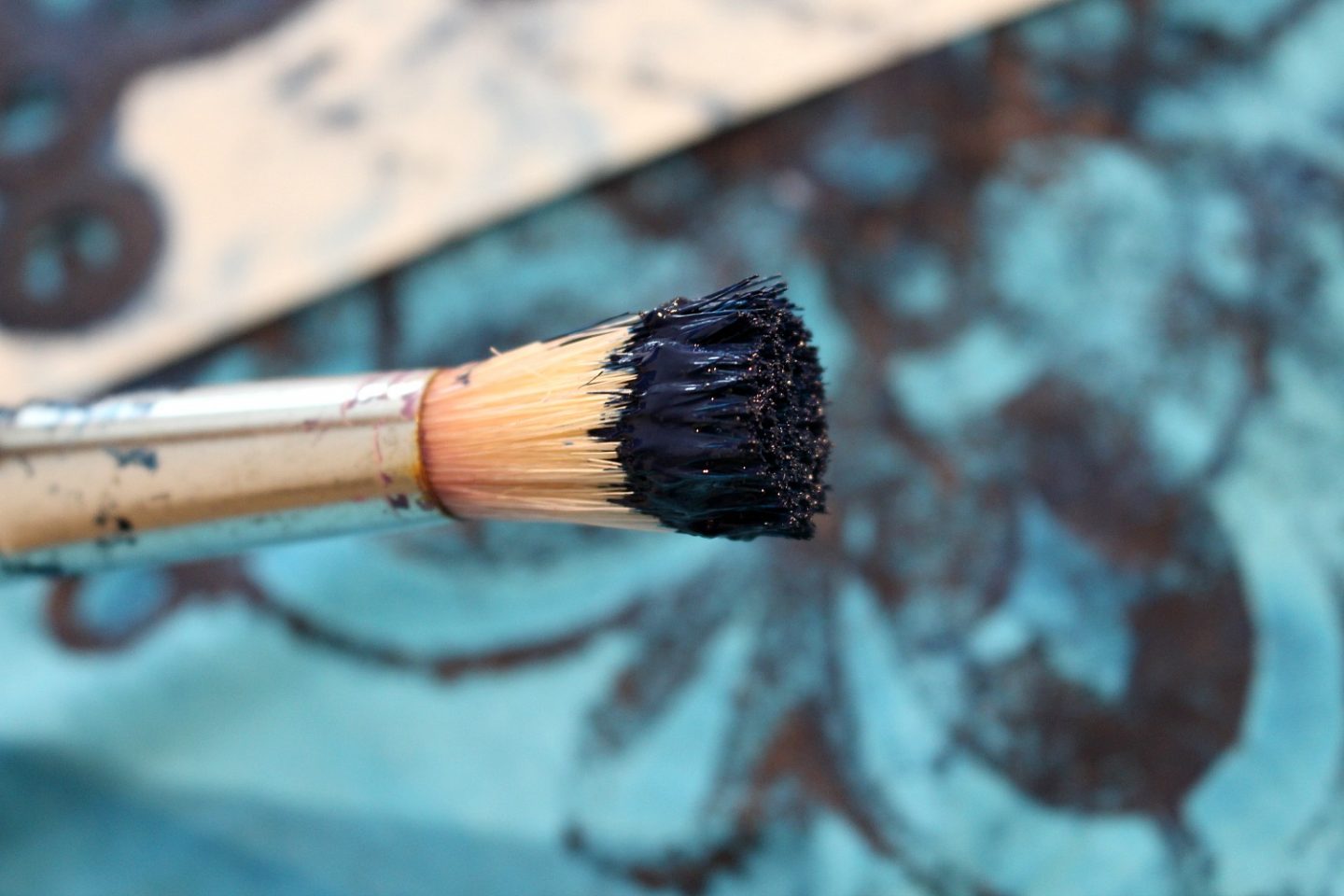 Stippling Brush for Stencils