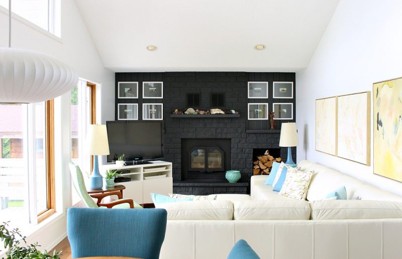 Antique Post Cards Framed in Floating Frames