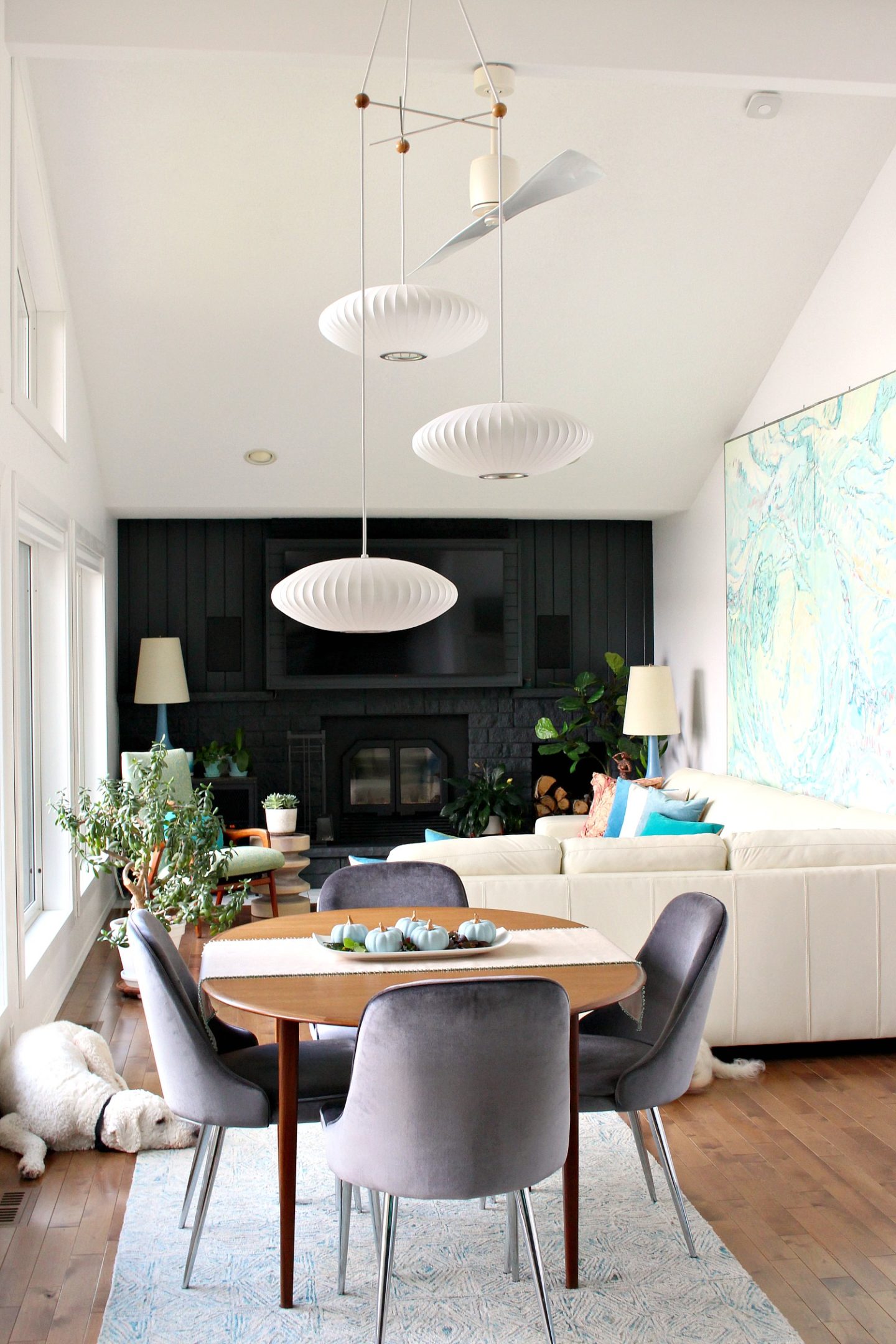 DIY Chalk Painted Pumpkins | Make Blue/Grey Heirloom Pumpkins!