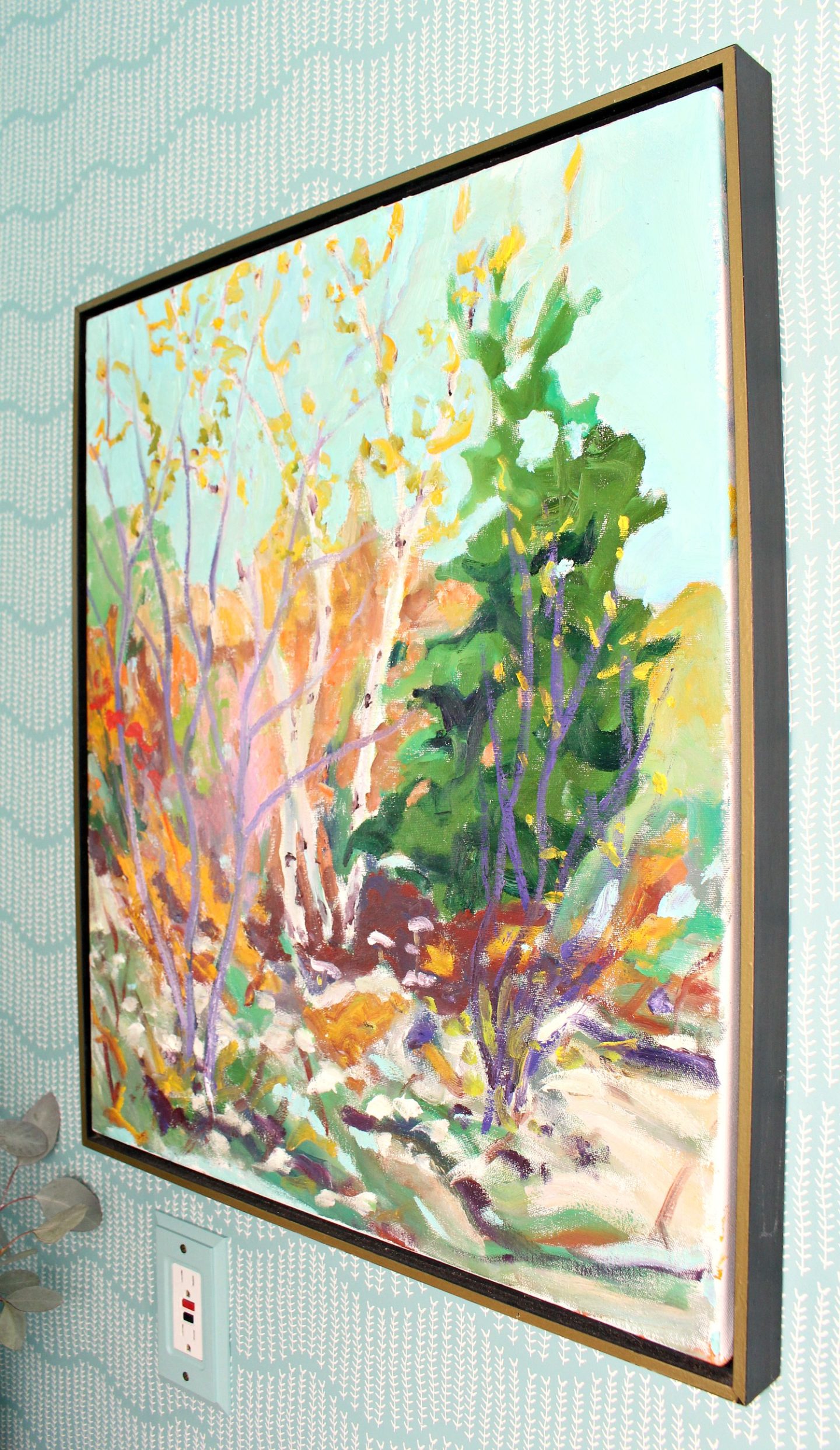 Bert Weir Fall Landscape Painting