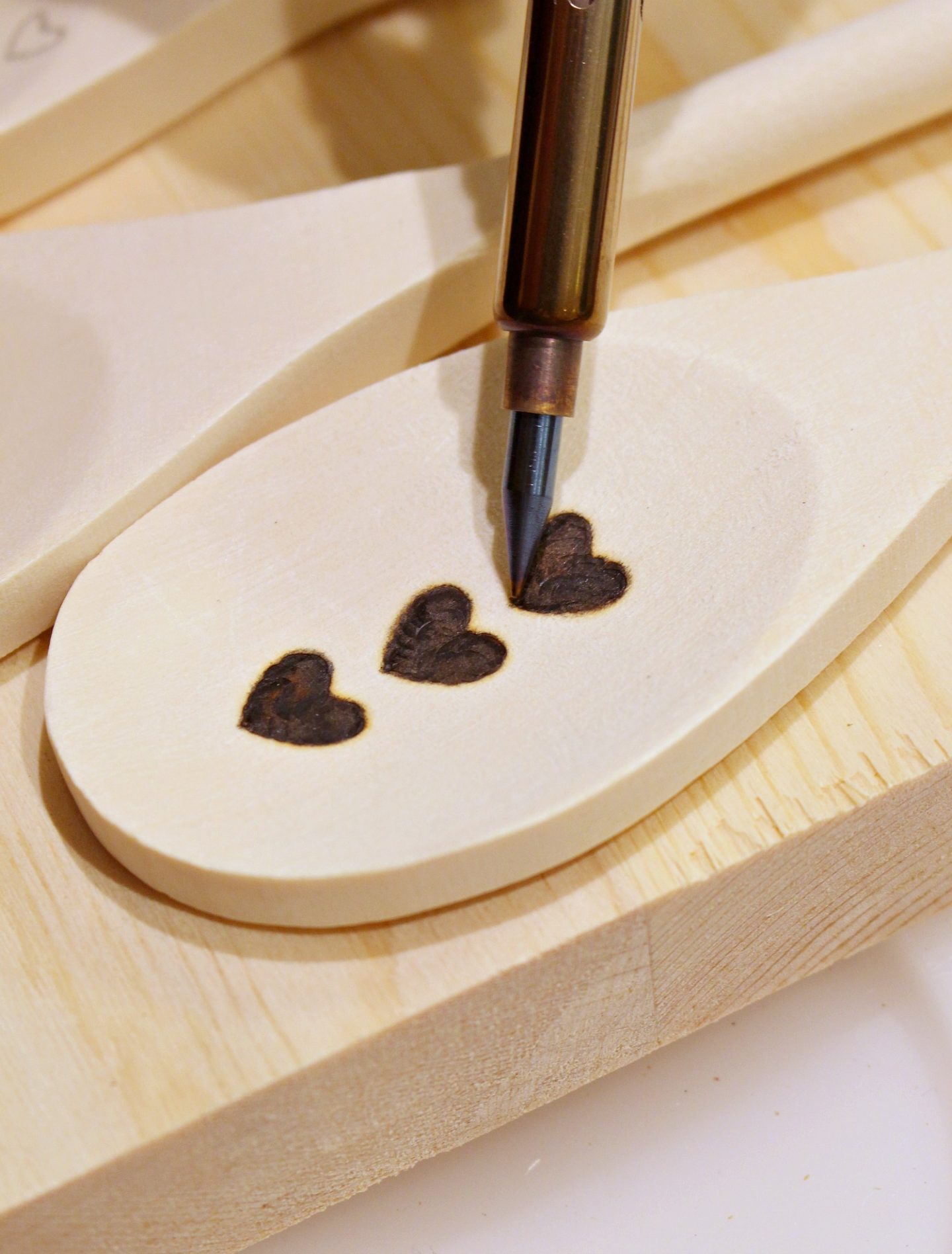 Wood Burned Wooden Spoon DIY