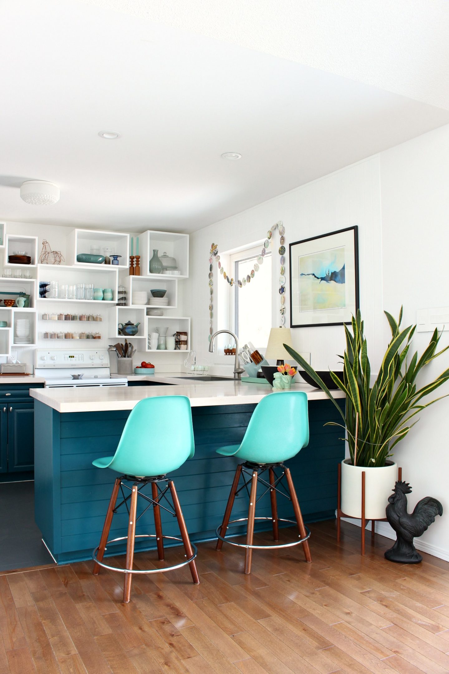 DIY Recycled Card Garland for Spring