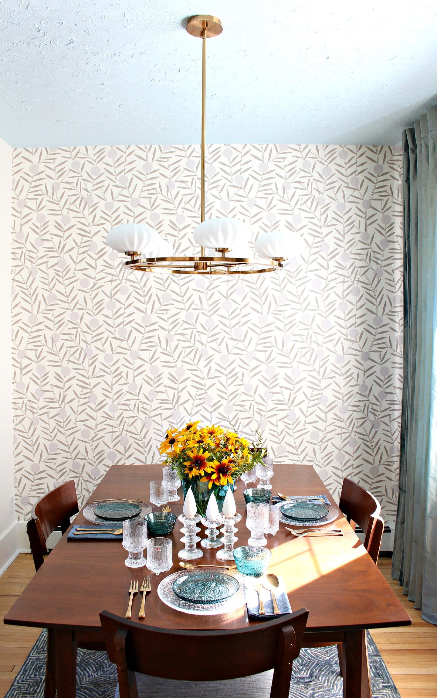 Mid-Century Modern Inspired Dining Room Chandelier