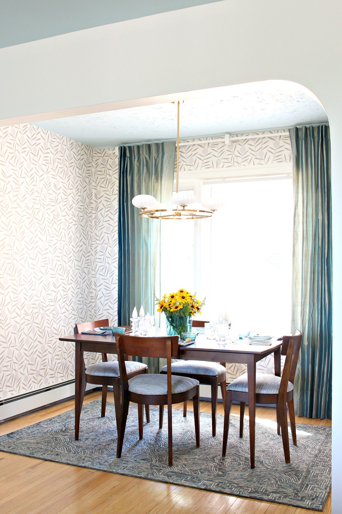 Mid-Century Modern Inspired Dining Room Makeover Reveal