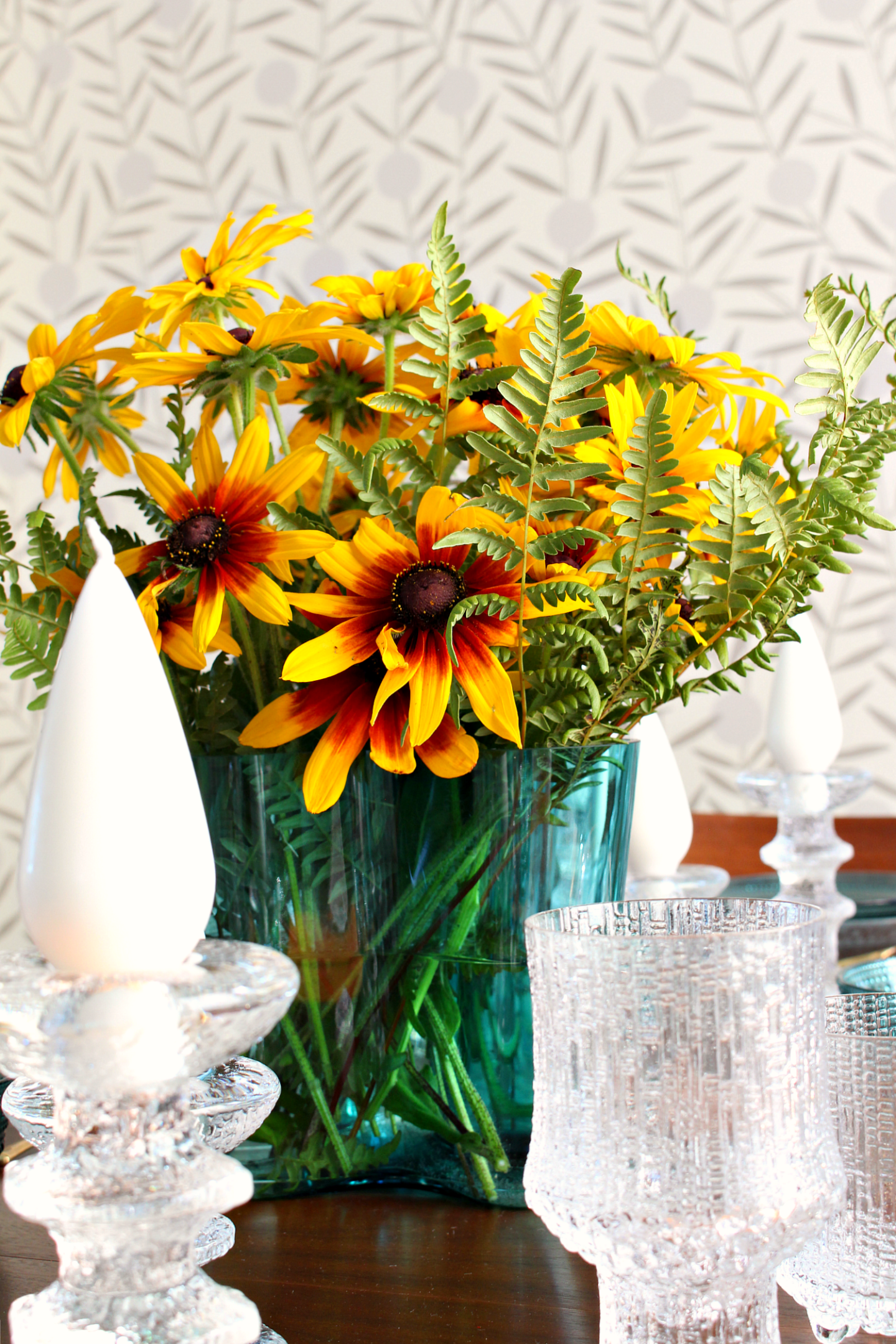 Sea Blue iittala Glassware