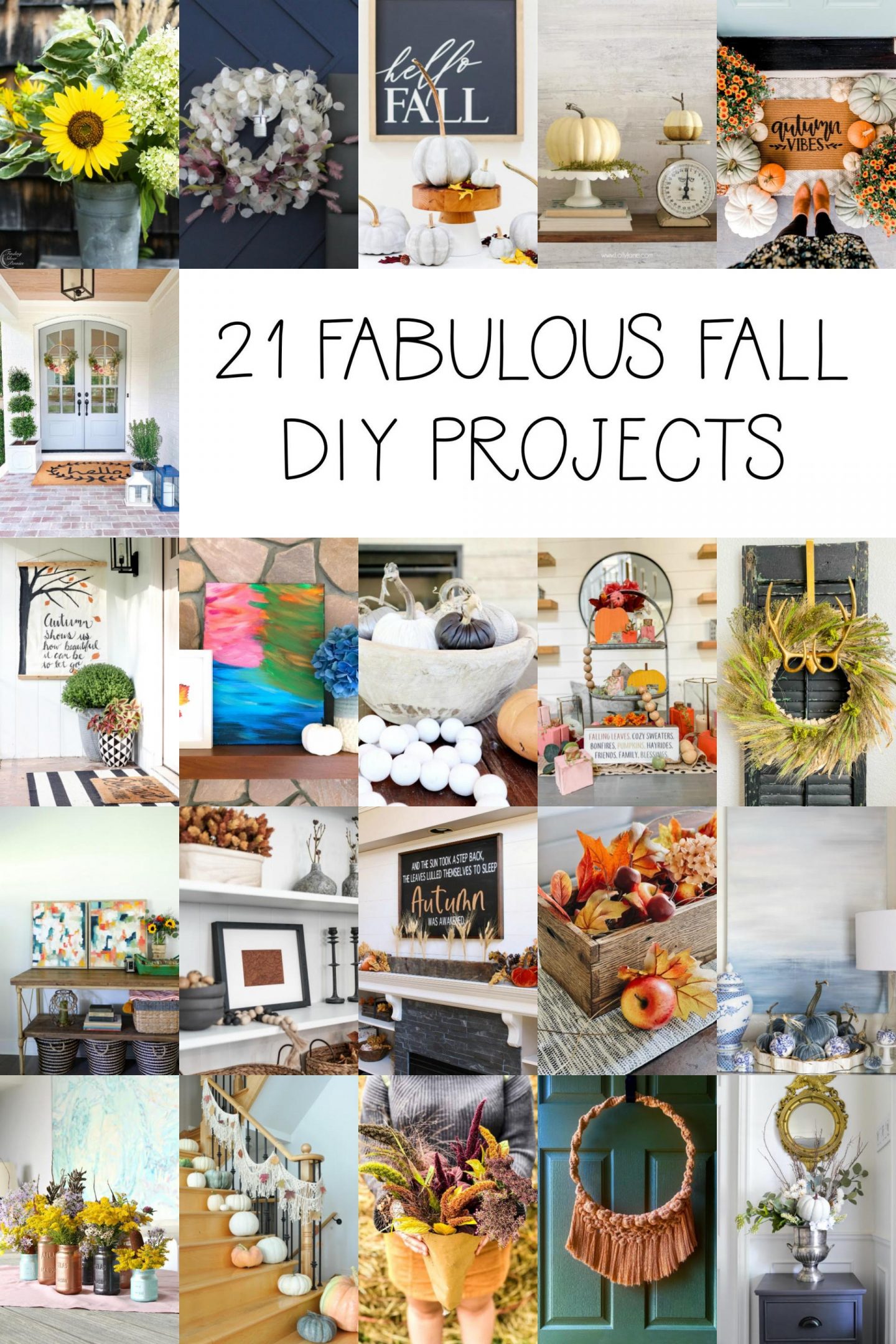 Fall DIY Project Ideas