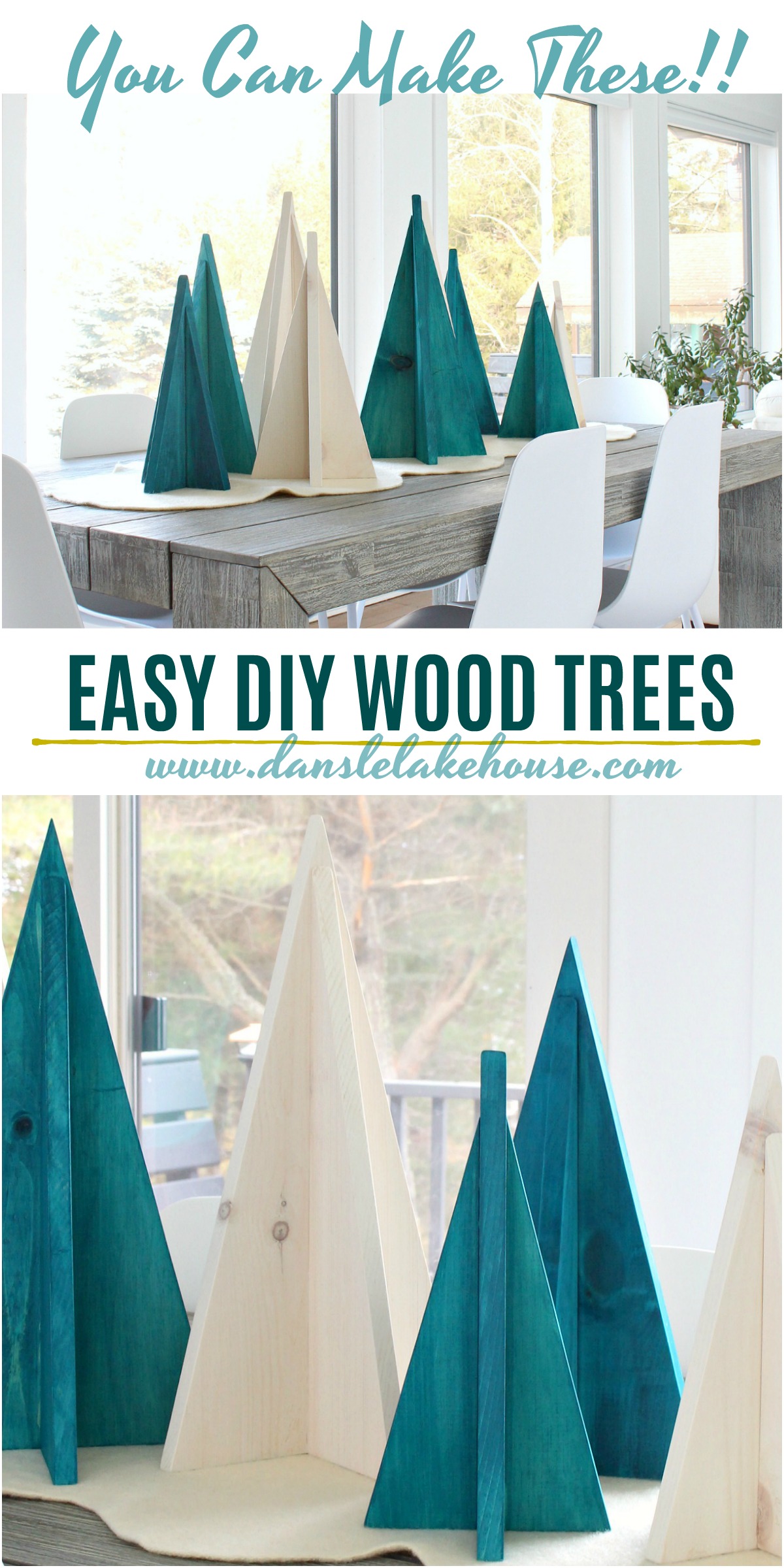Learn How to Make These Easy DIY Wood Trees