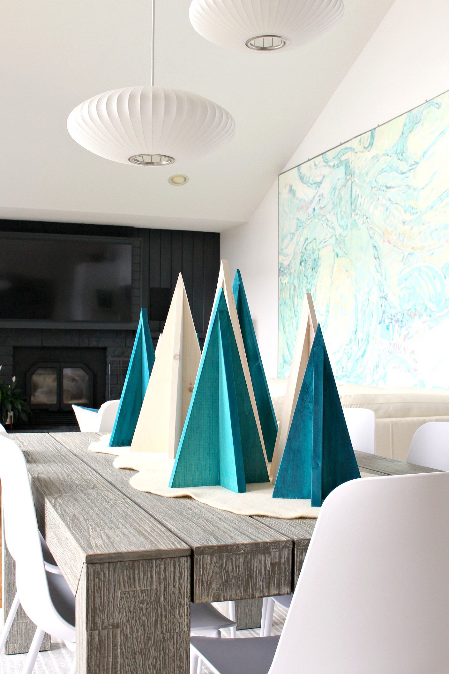 Easy DIY Solid Wood Nordic Trees
