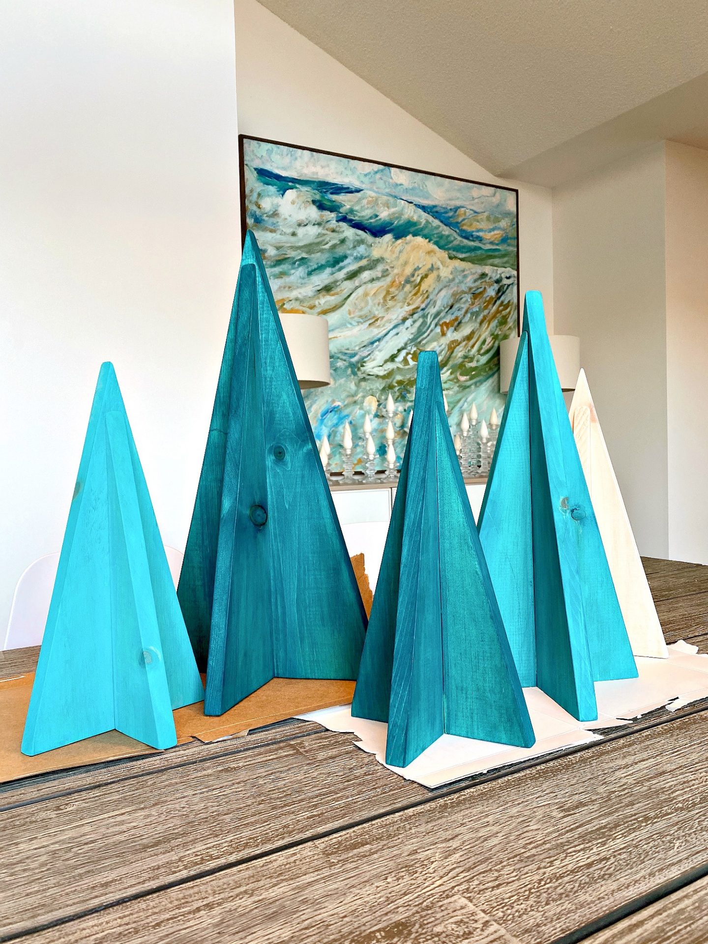 Mixing Saman Brand Stains Together