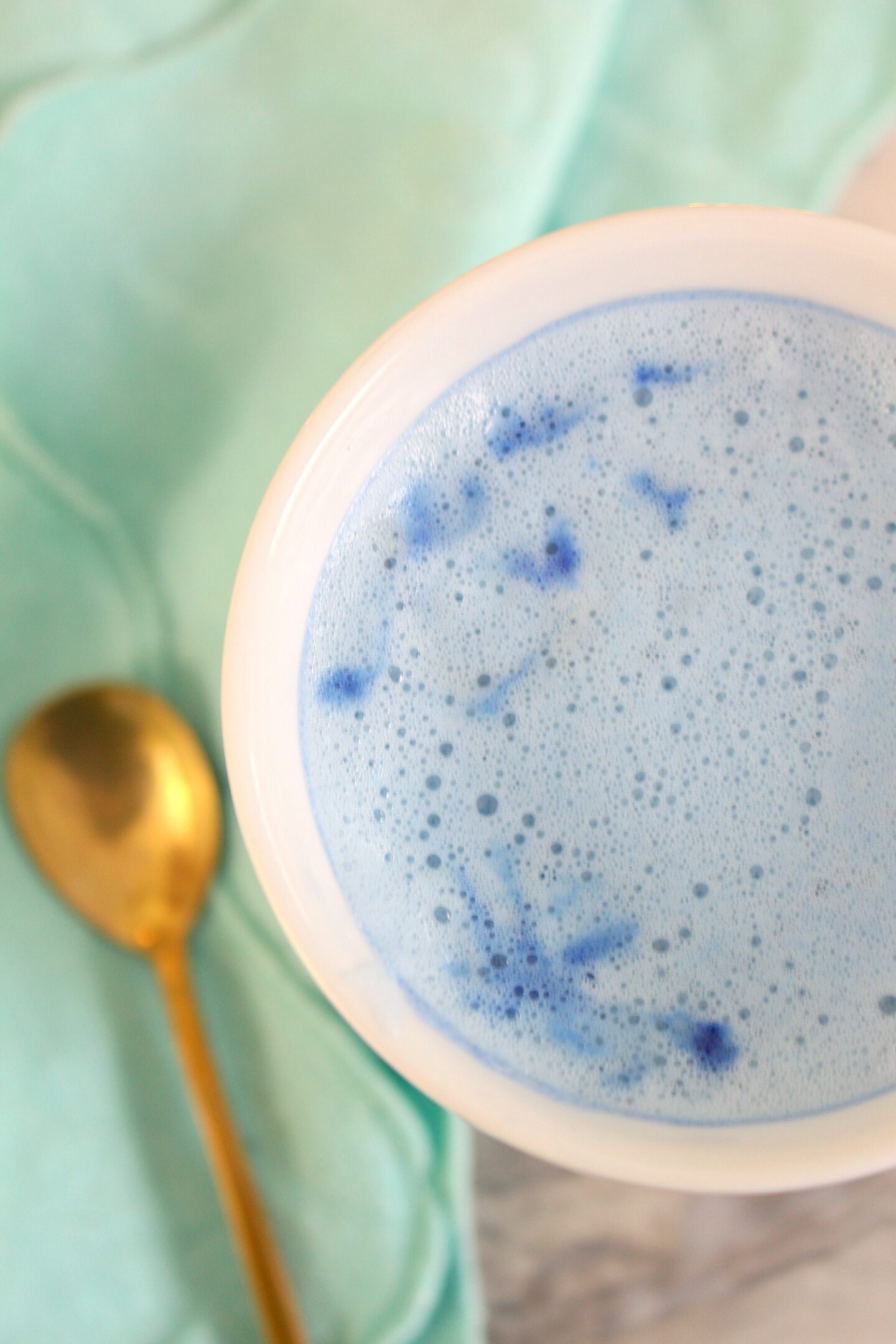 Plant That Dyes Milk Blue