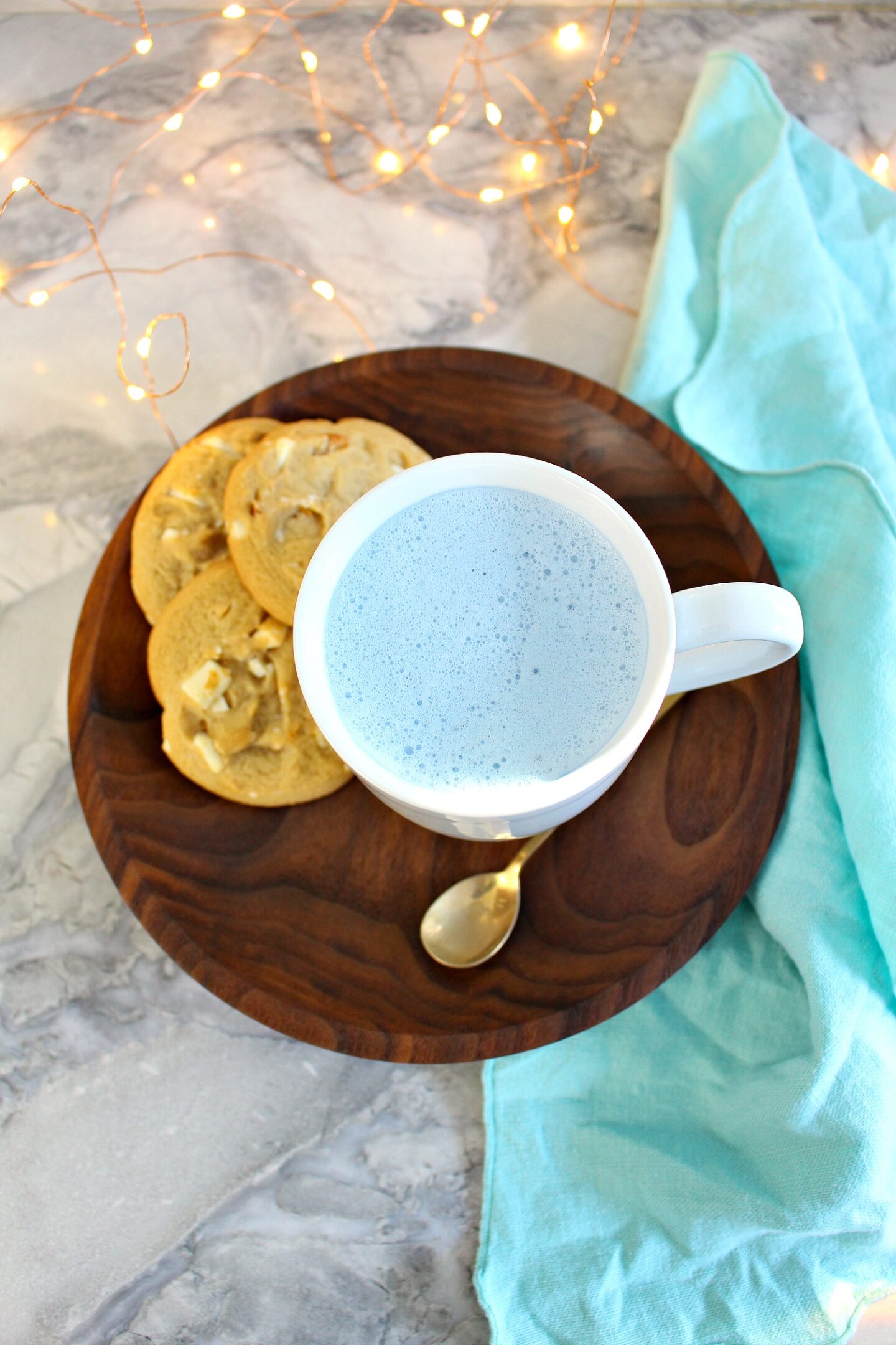 Butterfly Pea Flower Latte