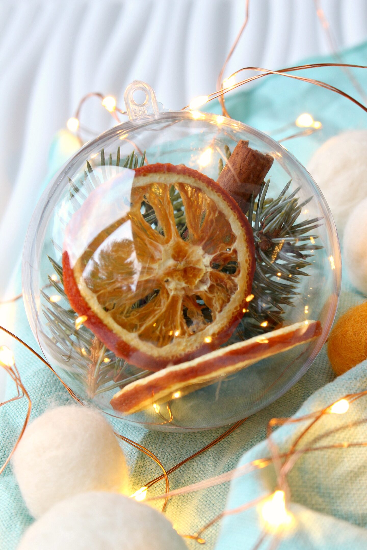 DIY Stove Top Potpourri Fillable Ornament