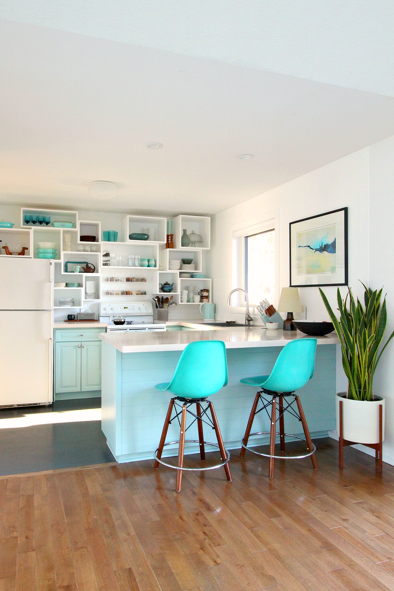 Budget Friendly Kitchen Makeover Original Cabinetry