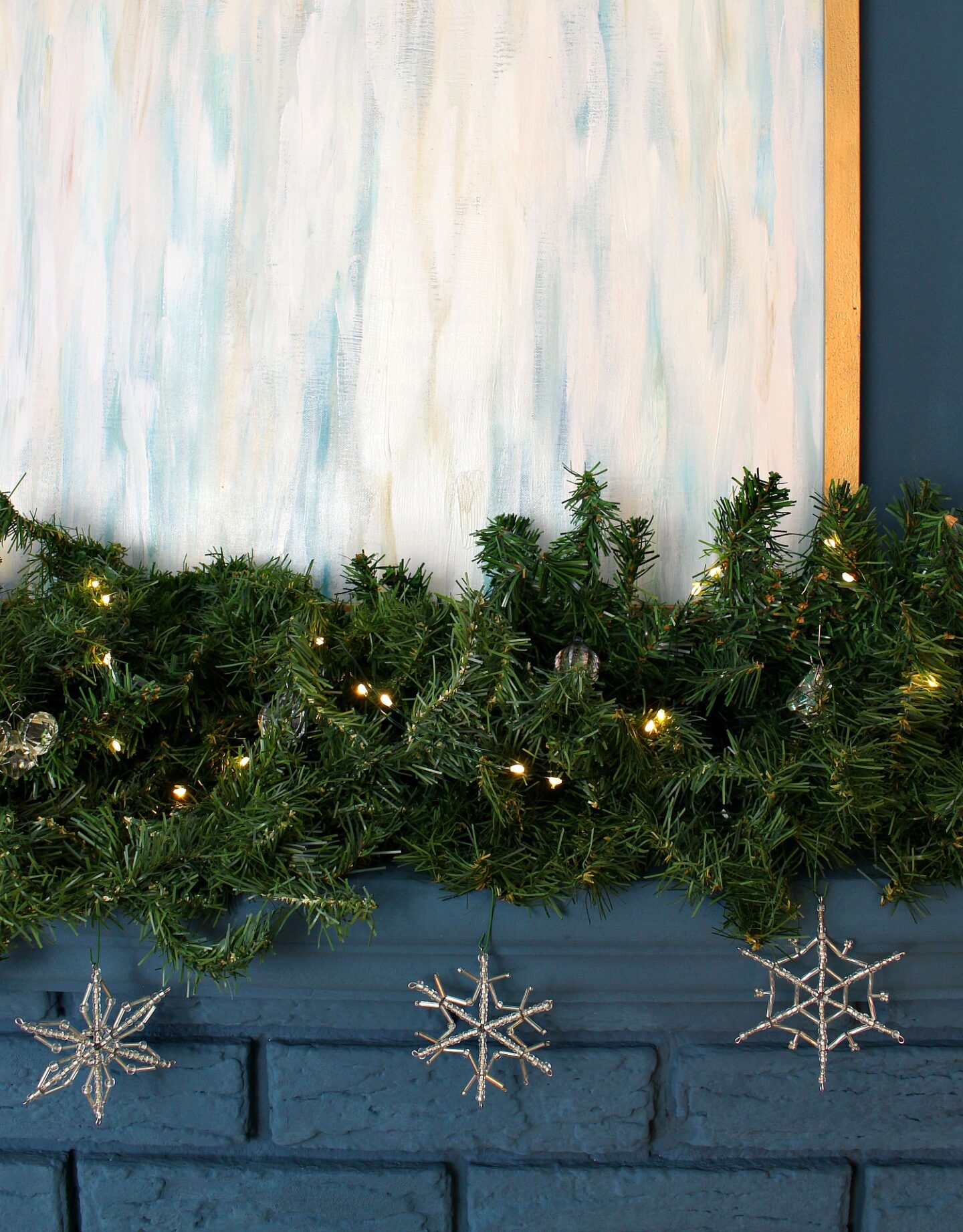 DIY Snowflake Ornaments