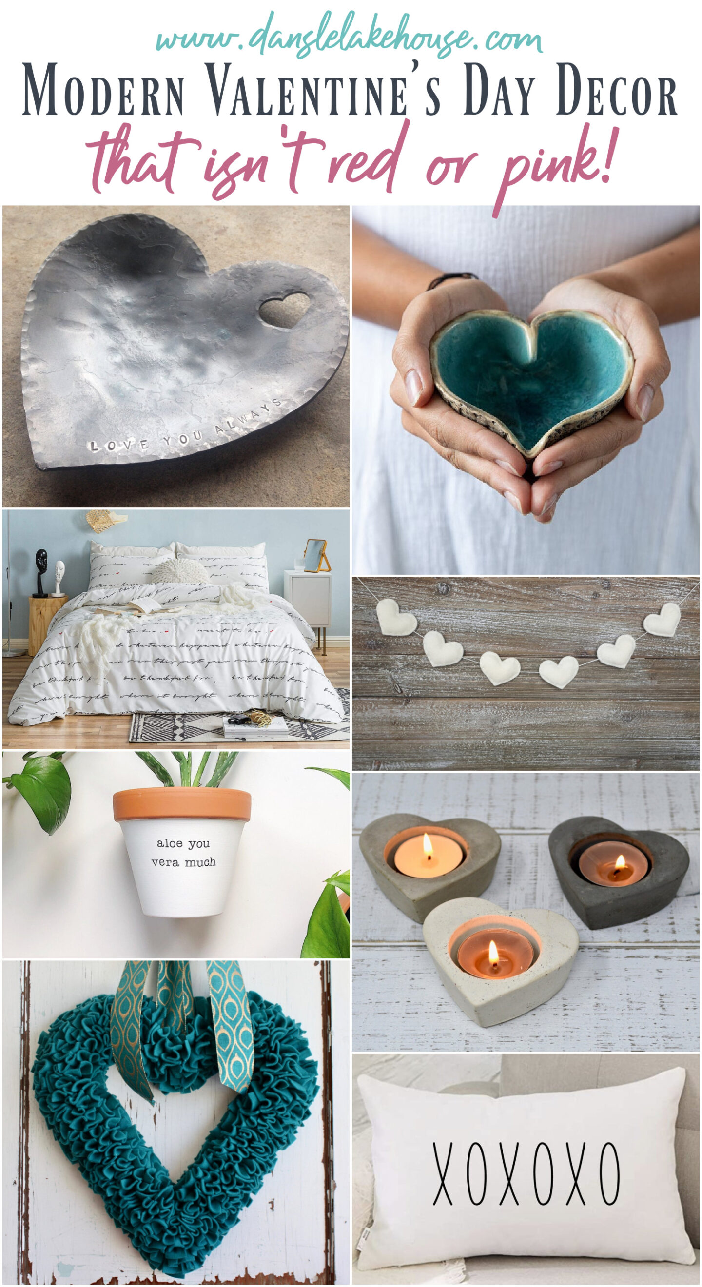 Valentine's Decor that isn't RED or PINK