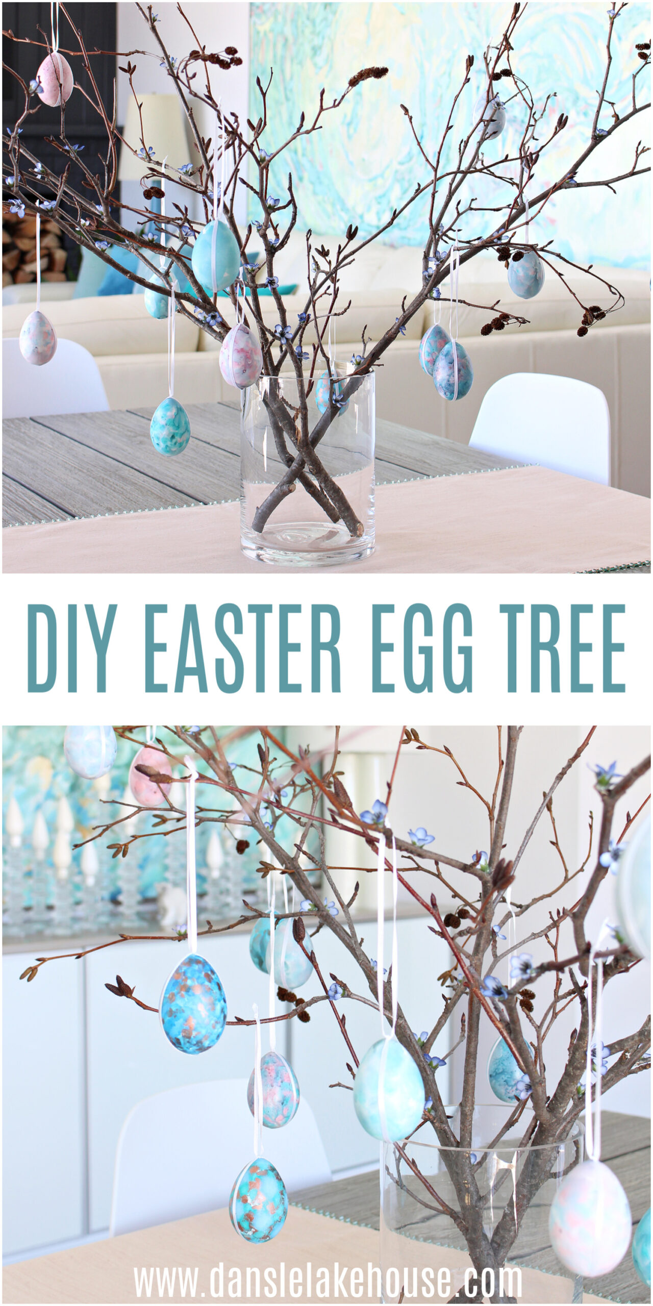 How to Make a DIY Easter Egg Tree