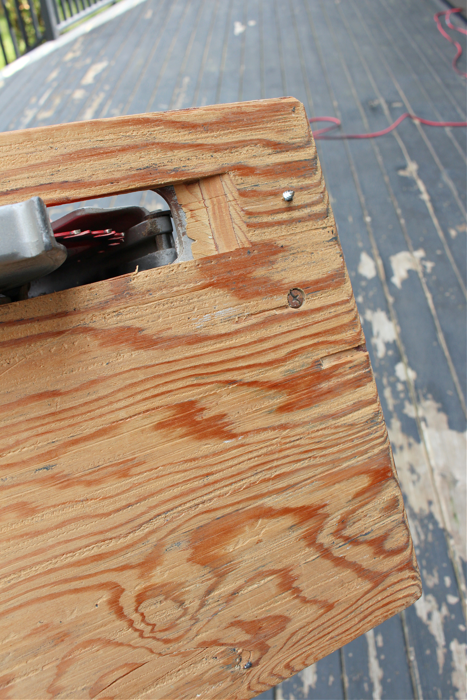 How to Make a Saw Guide to Widen Deck Planks
