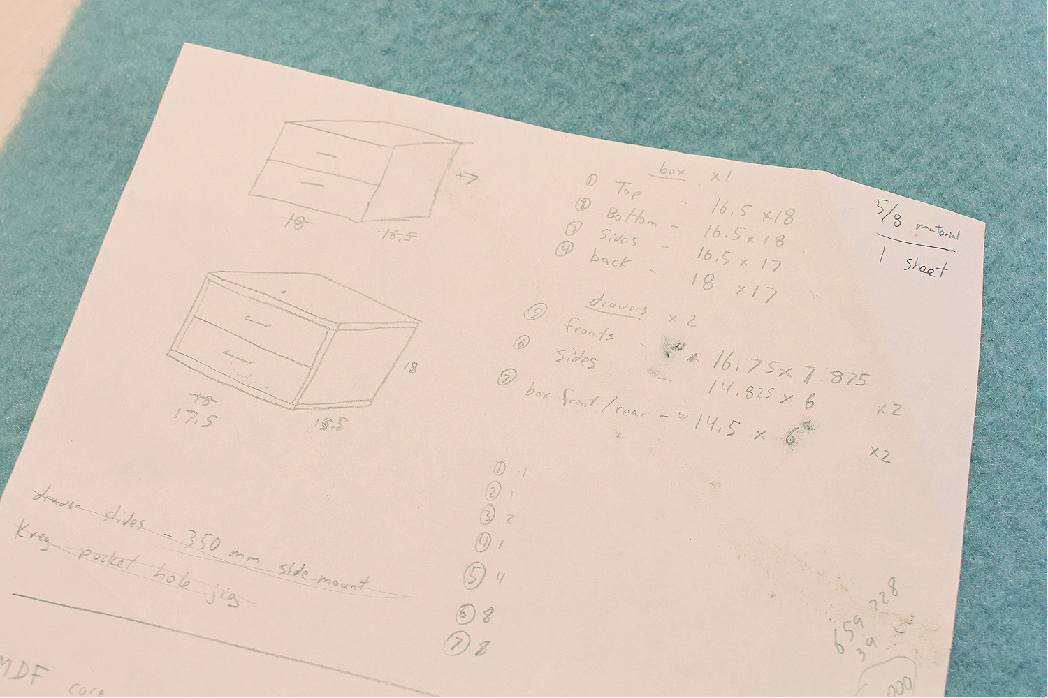 Plans for Homemade Side Table