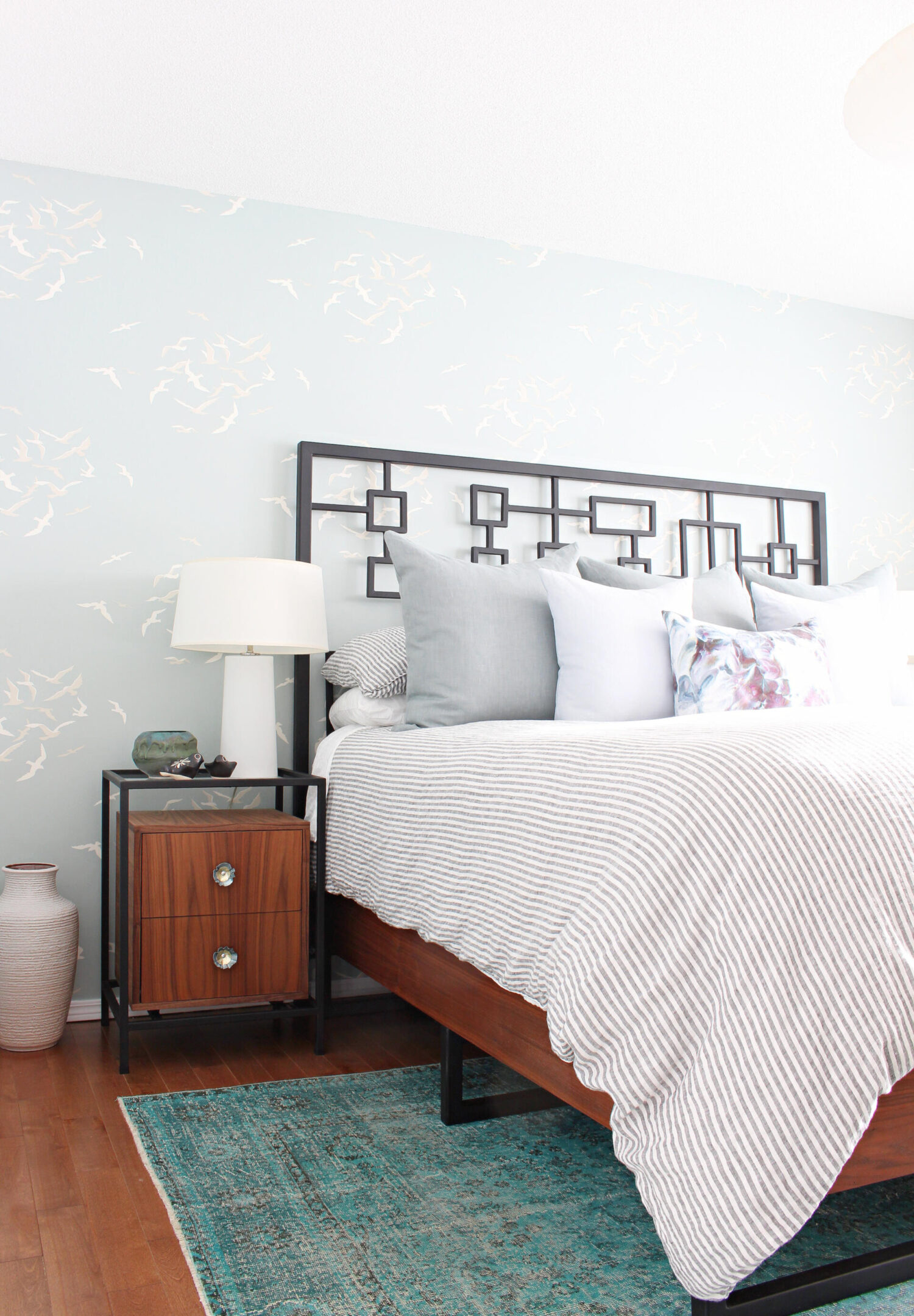 DIY Walnut Nightstand