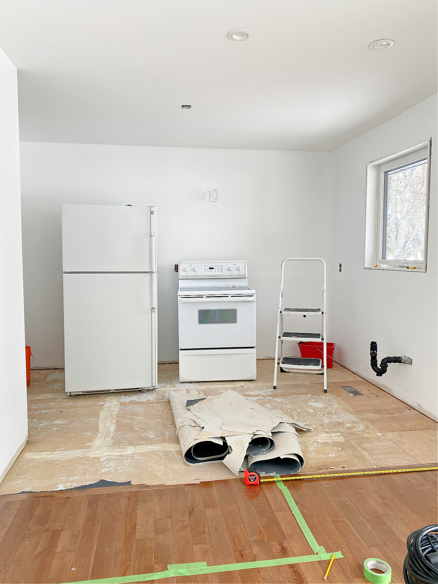 Kitchen Reno Drywall & Subfloor - ORC Week Three
