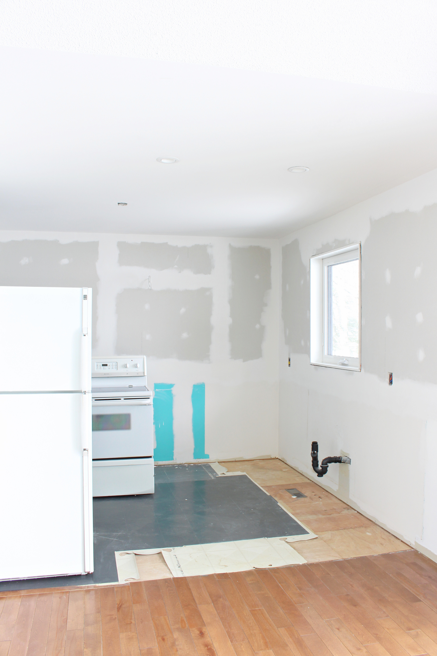 Kitchen Reno Drywall DIY