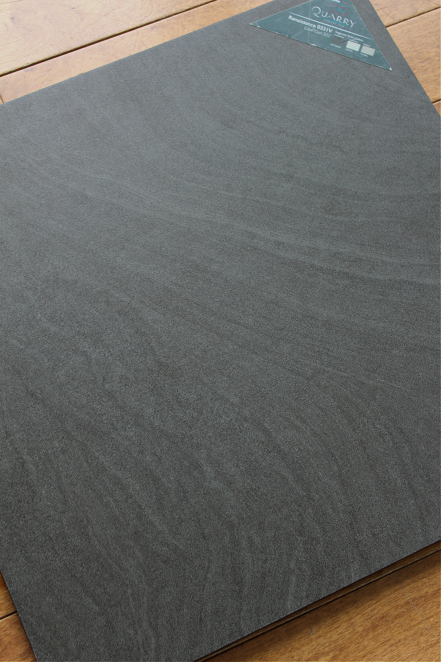 Charcoal Grey Luxury Vinyl Tile