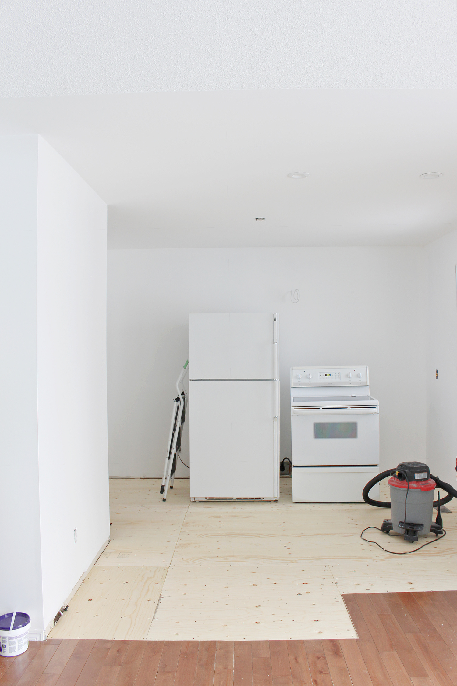 Cutting Hardwood Floors