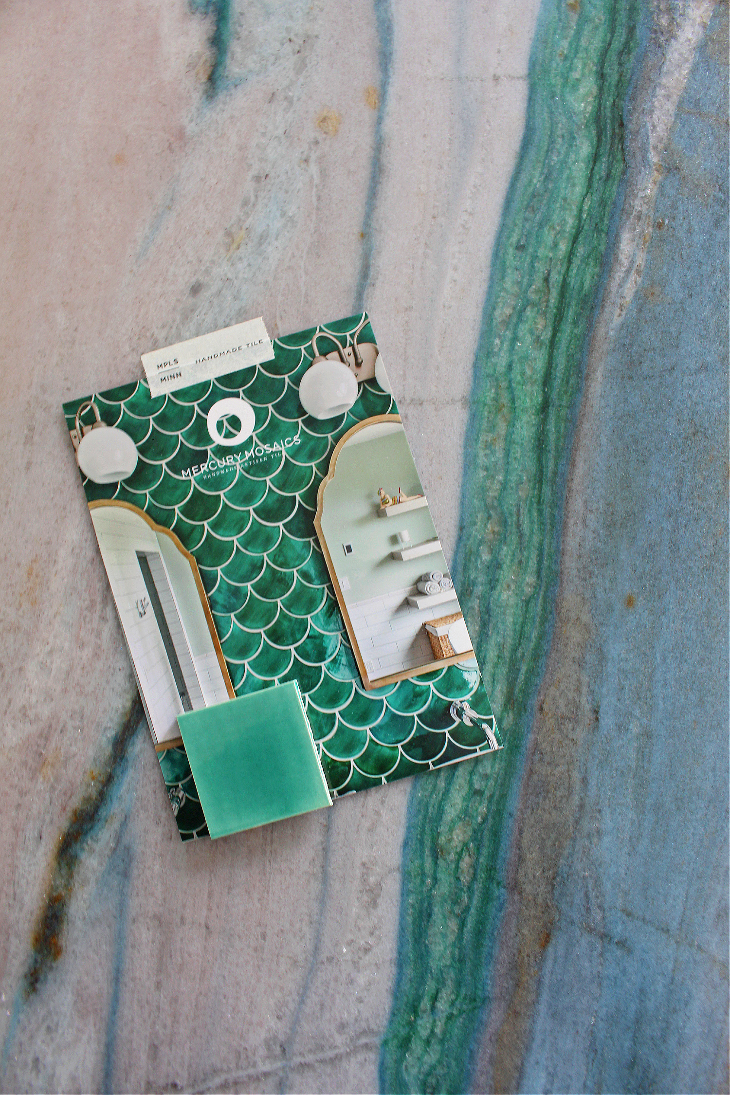 Sea Mist Mercury Mosaics