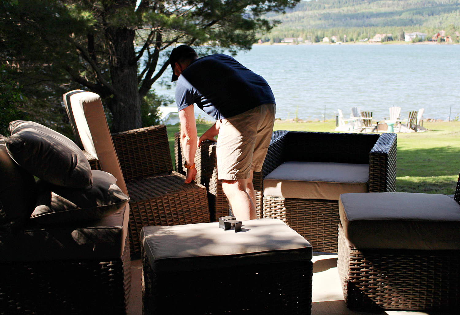 Transformer Table Patio Conversation Set Options