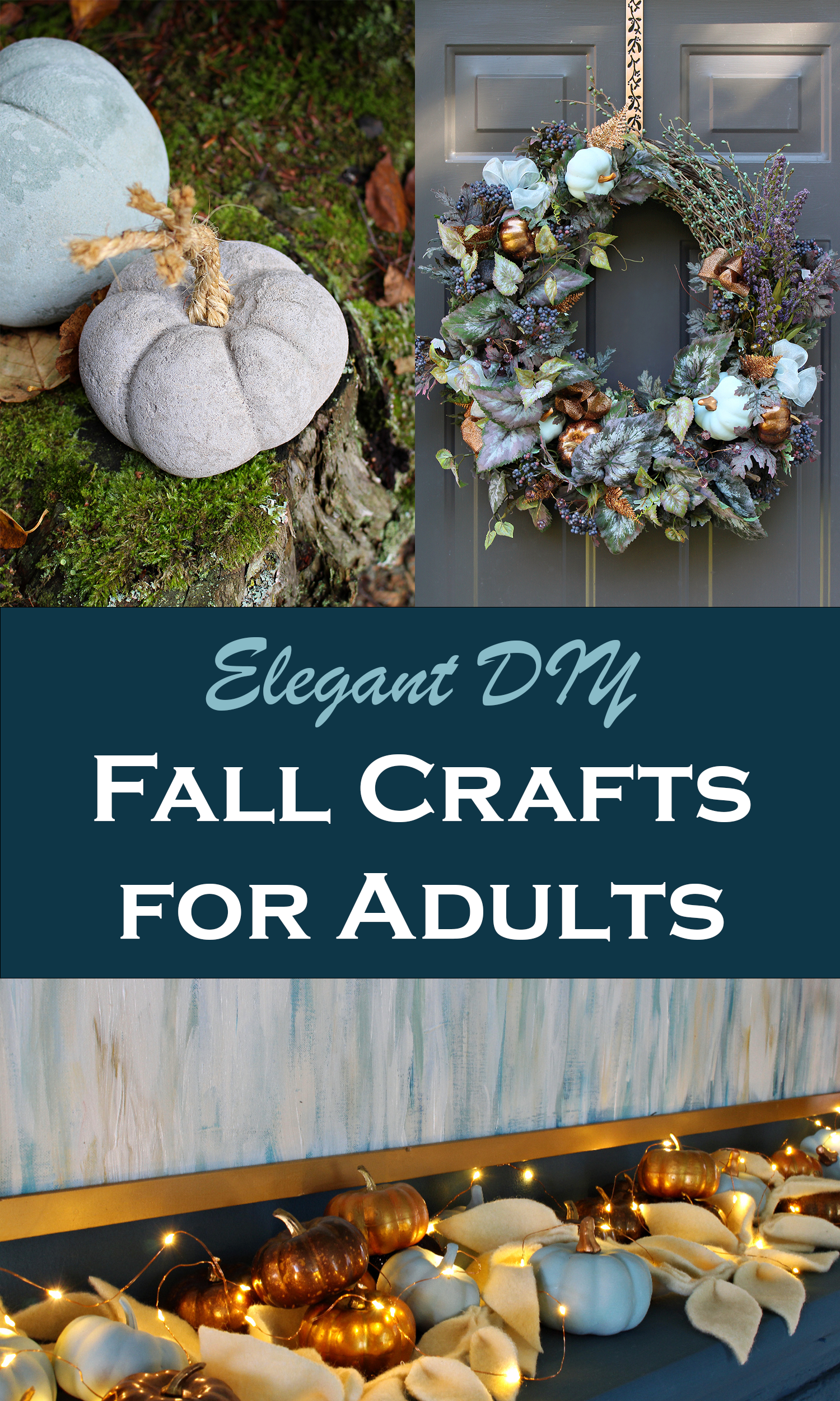 Elegant Fall Crafts for Adults to Make
