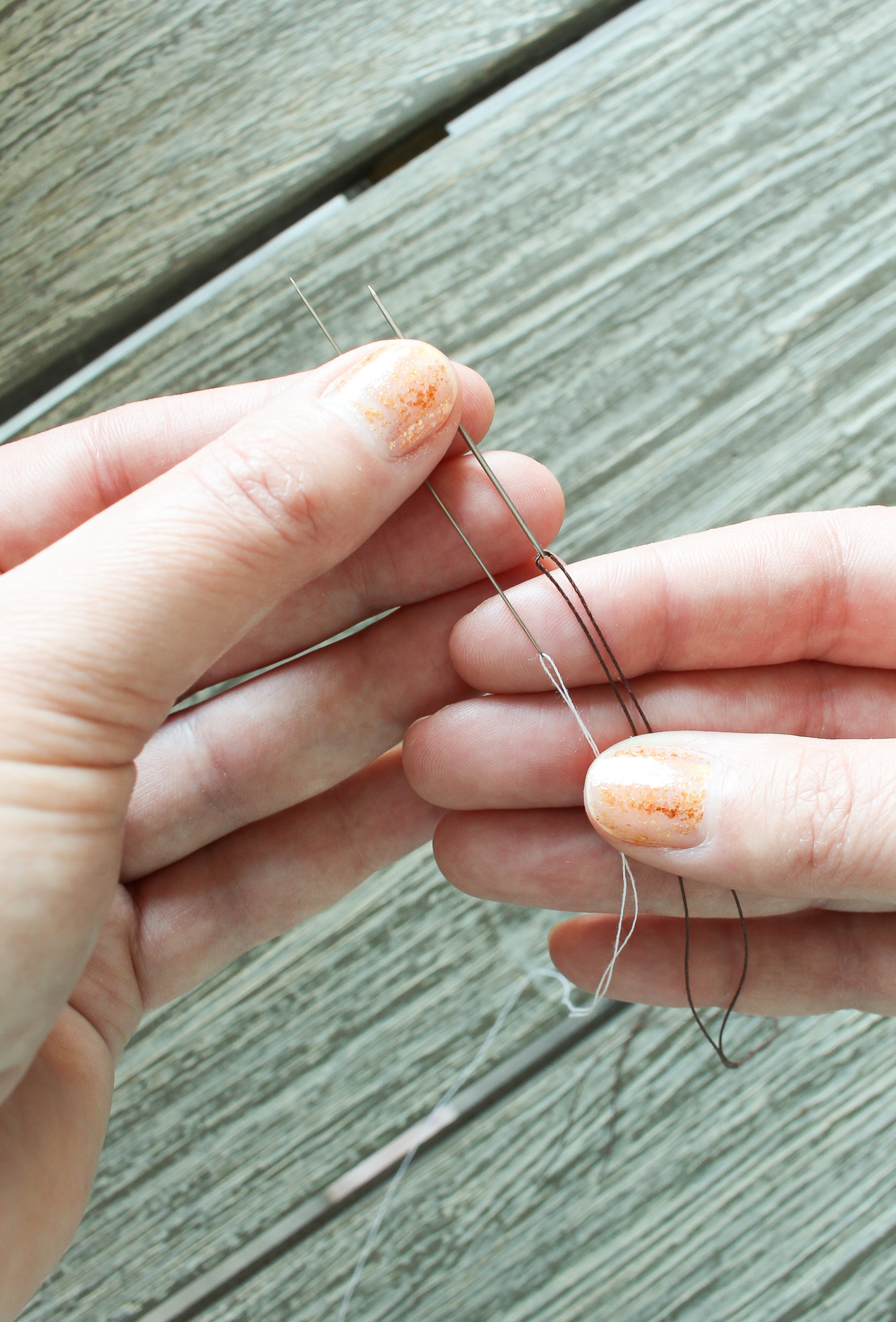 beading needle vs hand sewing needle