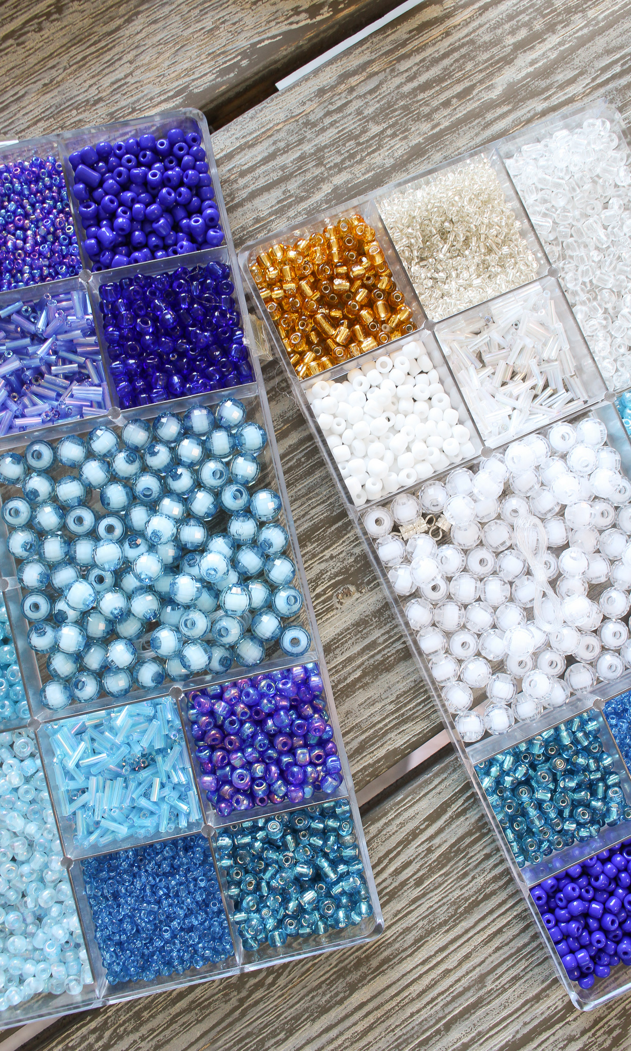 inexpensive beading supplies for beaded felt ornaments
