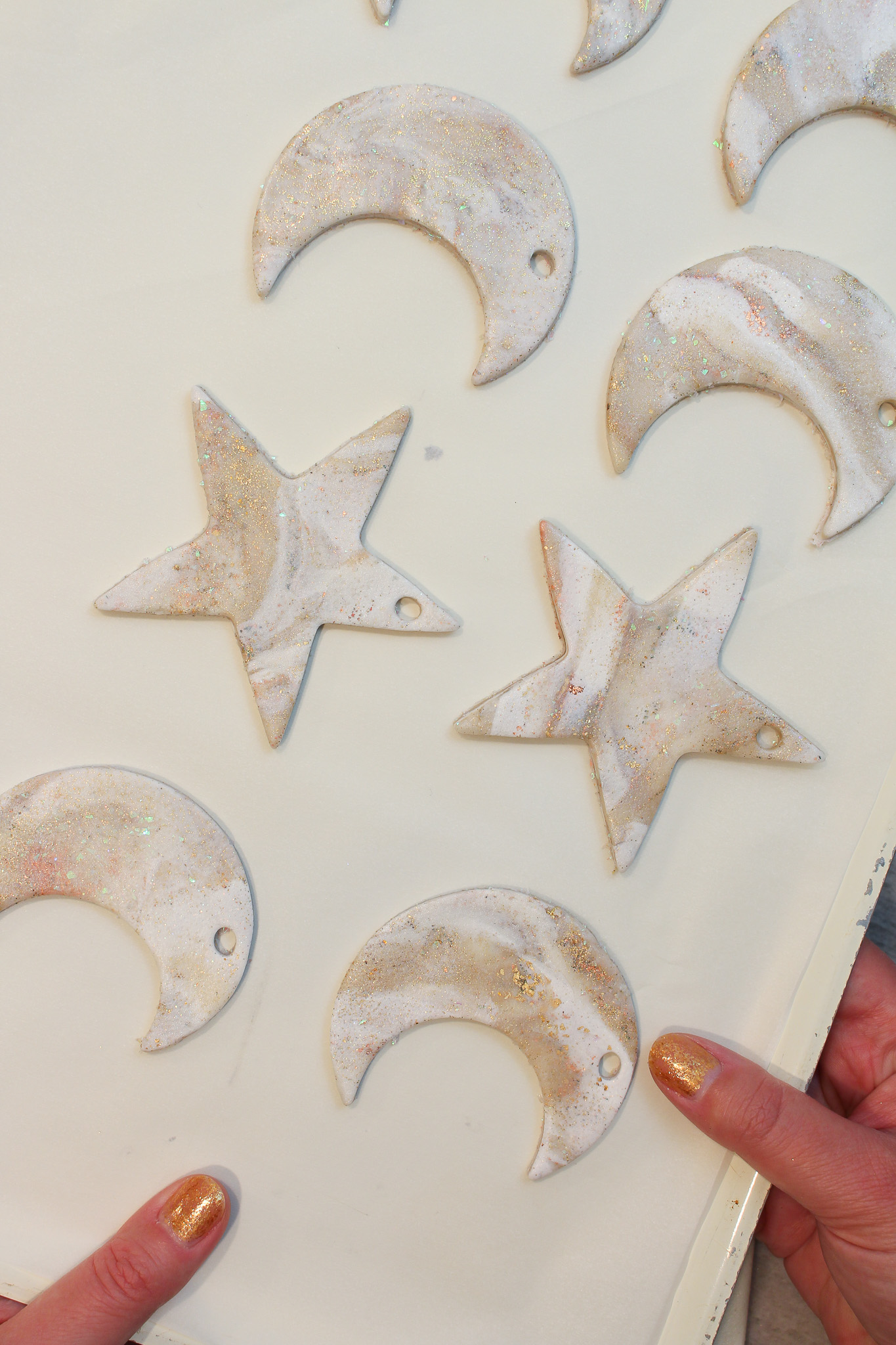 DIY Clay Ornaments with Cookie Cutters