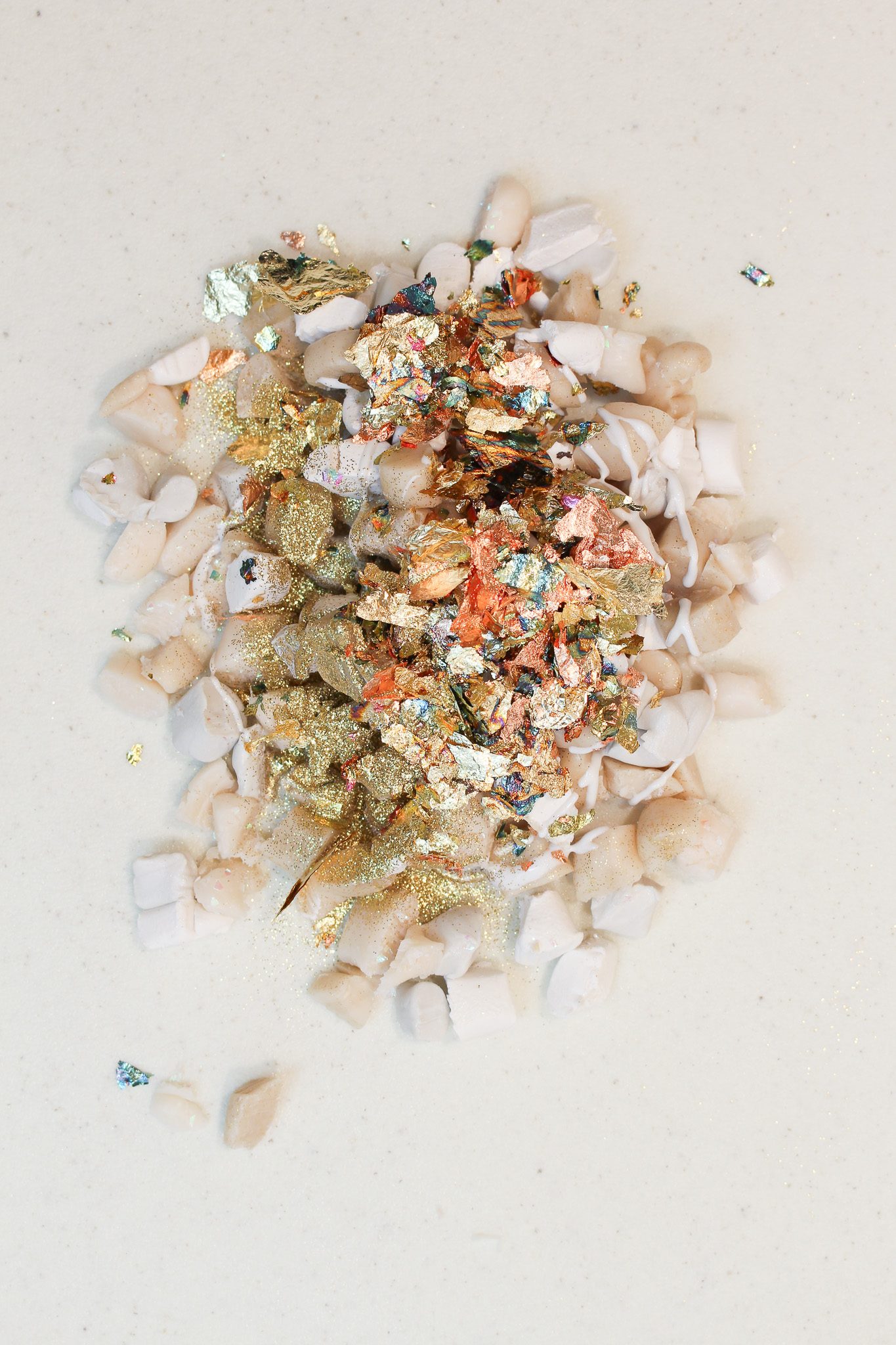 DIY Glitter Polymer Clay Ornaments