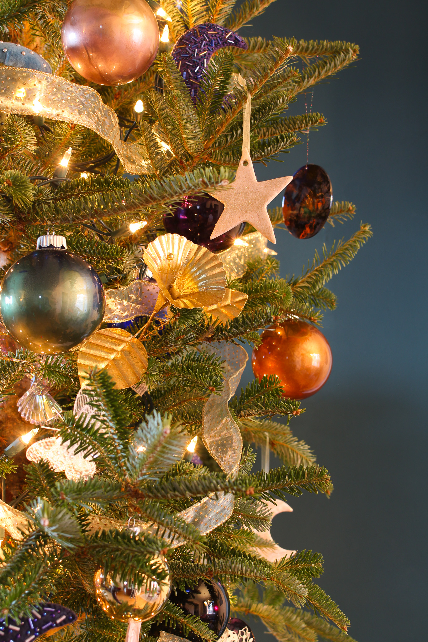 DIY Polymer Clay Ornaments in Star and Moon Shapes