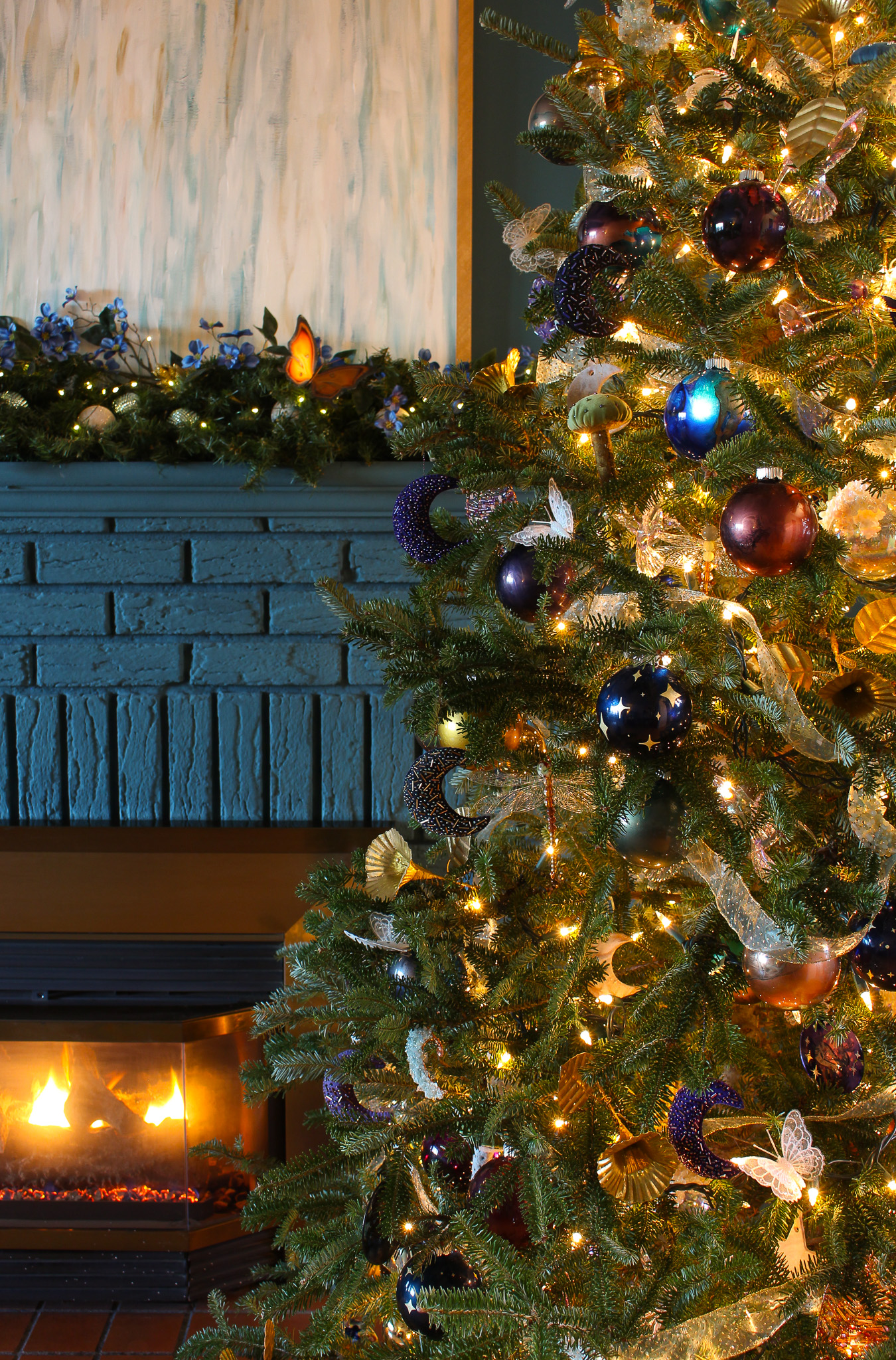 DIY Forest Christmas Tree Theme