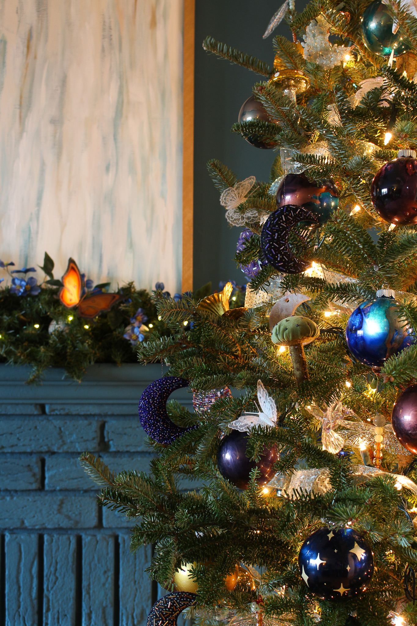 DIY Woodland Christmas Tree Ornaments