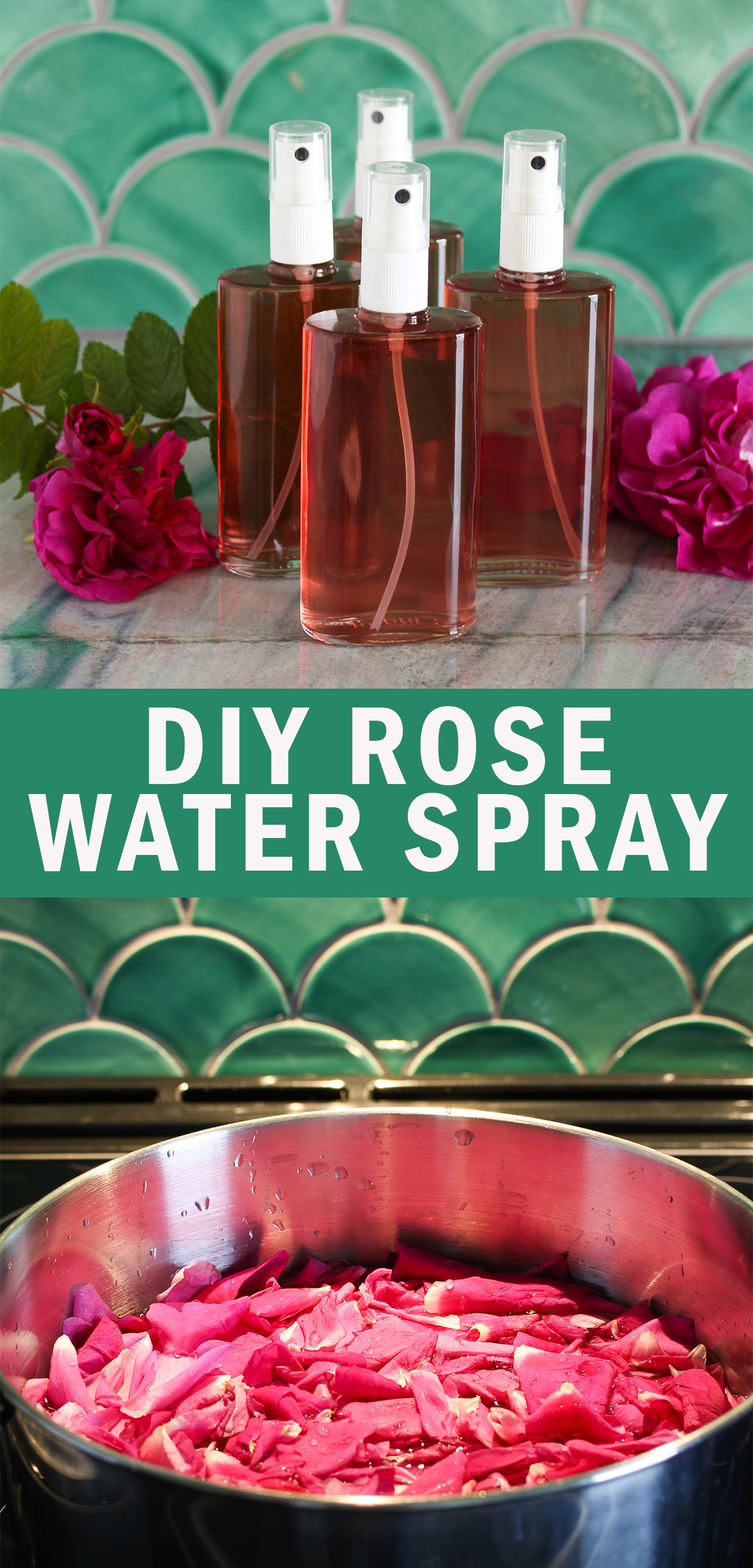 DIY ROSE WATER SPRAY