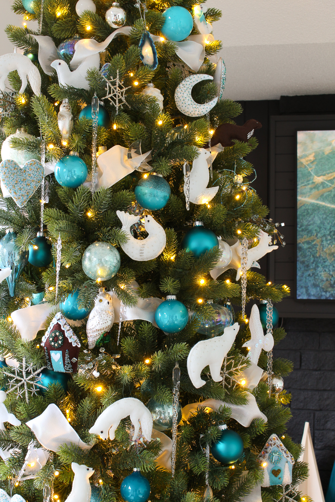 DIY Felt Animal Ornaments with Patterns