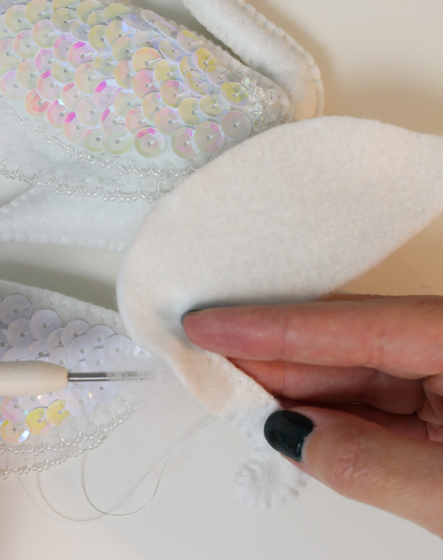 How to Sew Together a Felt Christmas Tree Ornament