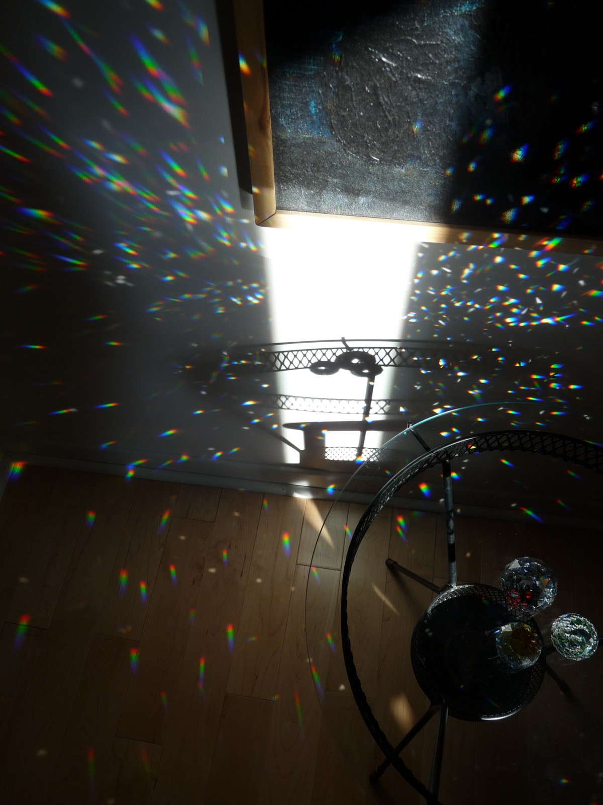 Create Rainbows on Walls with Crystal Suncatcher Balls