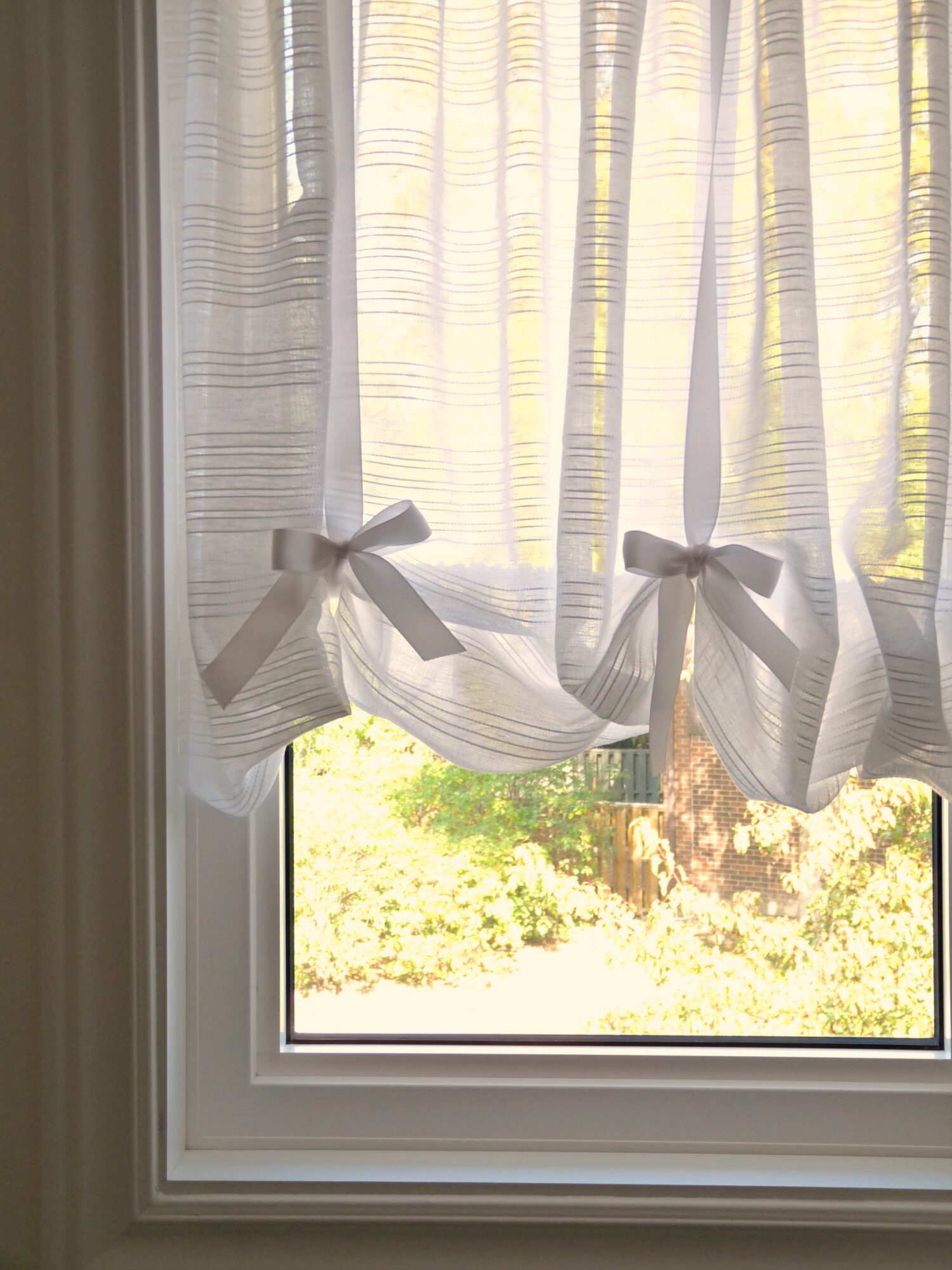 DIY Window Covering for Awkward Window